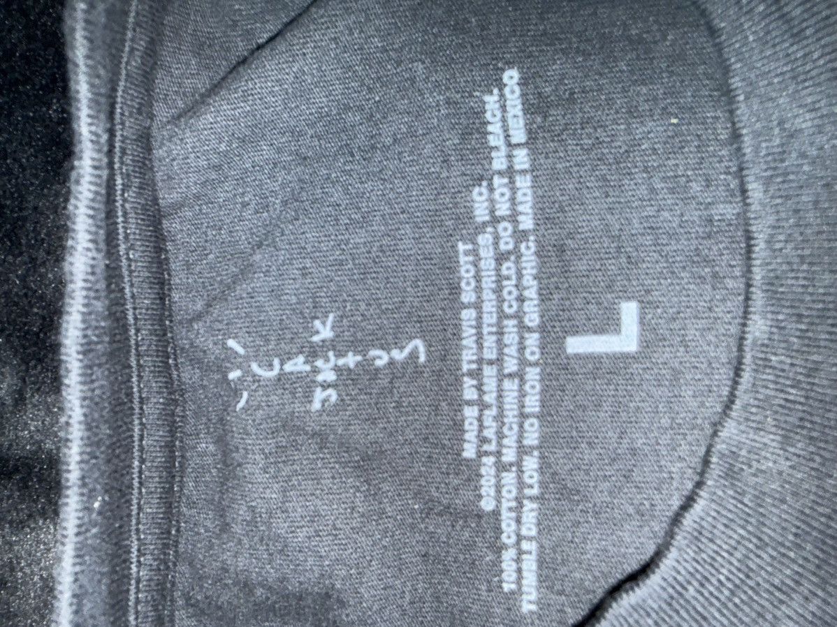 Travis Scott Travis Scott Utopia Thunder Tee Size US L / EU 52-54 / 3 - 5 Thumbnail