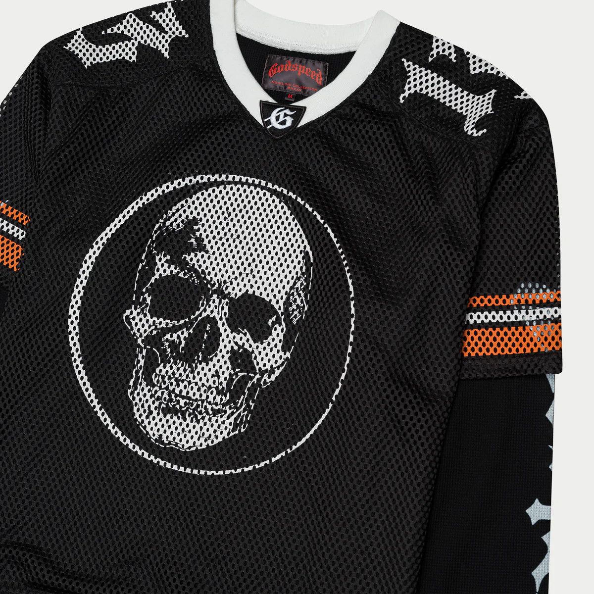 Godspeed Godspeed 'Boom' TD Layered Black & Orange Jersey Size US XXL / EU 58 / 5 - 3 Thumbnail
