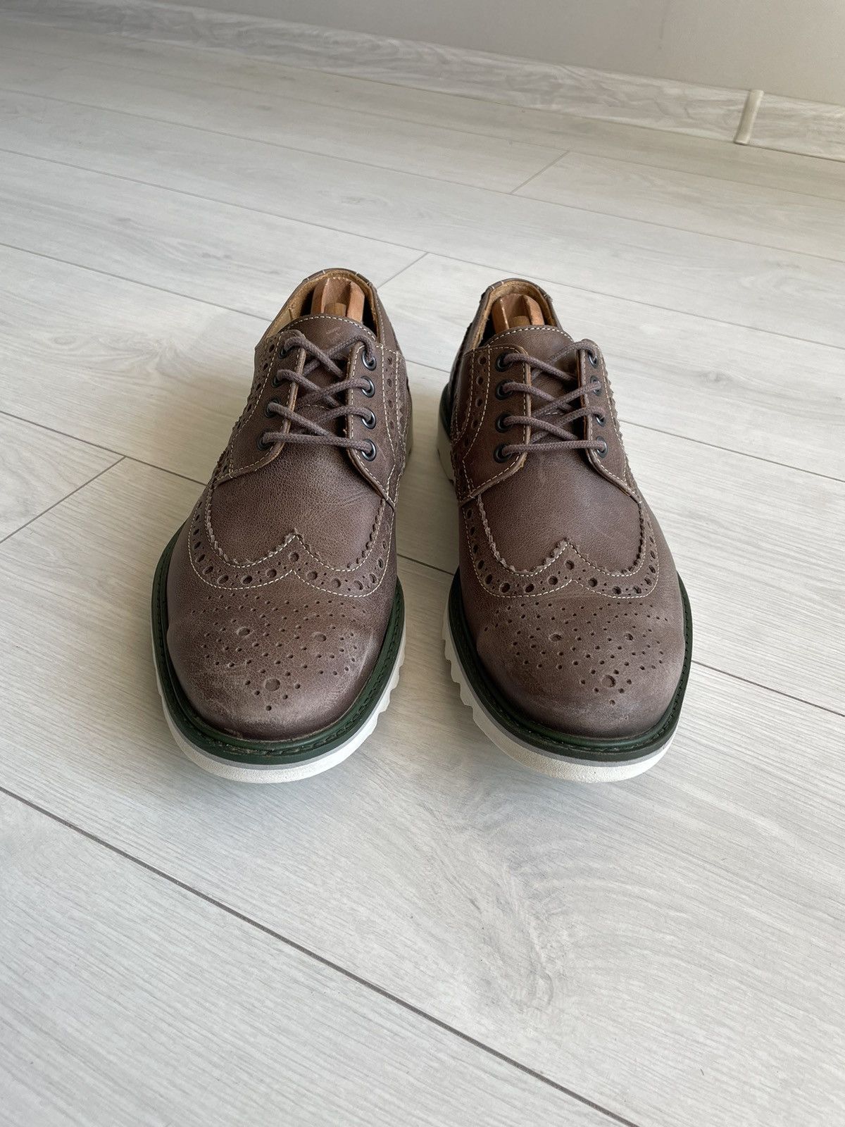 LLOYD LLOYD LEATHER BROGUE SHOES MENS SIZE 8 1/2 Size US 8.5 / EU 41-42 - 4 Thumbnail