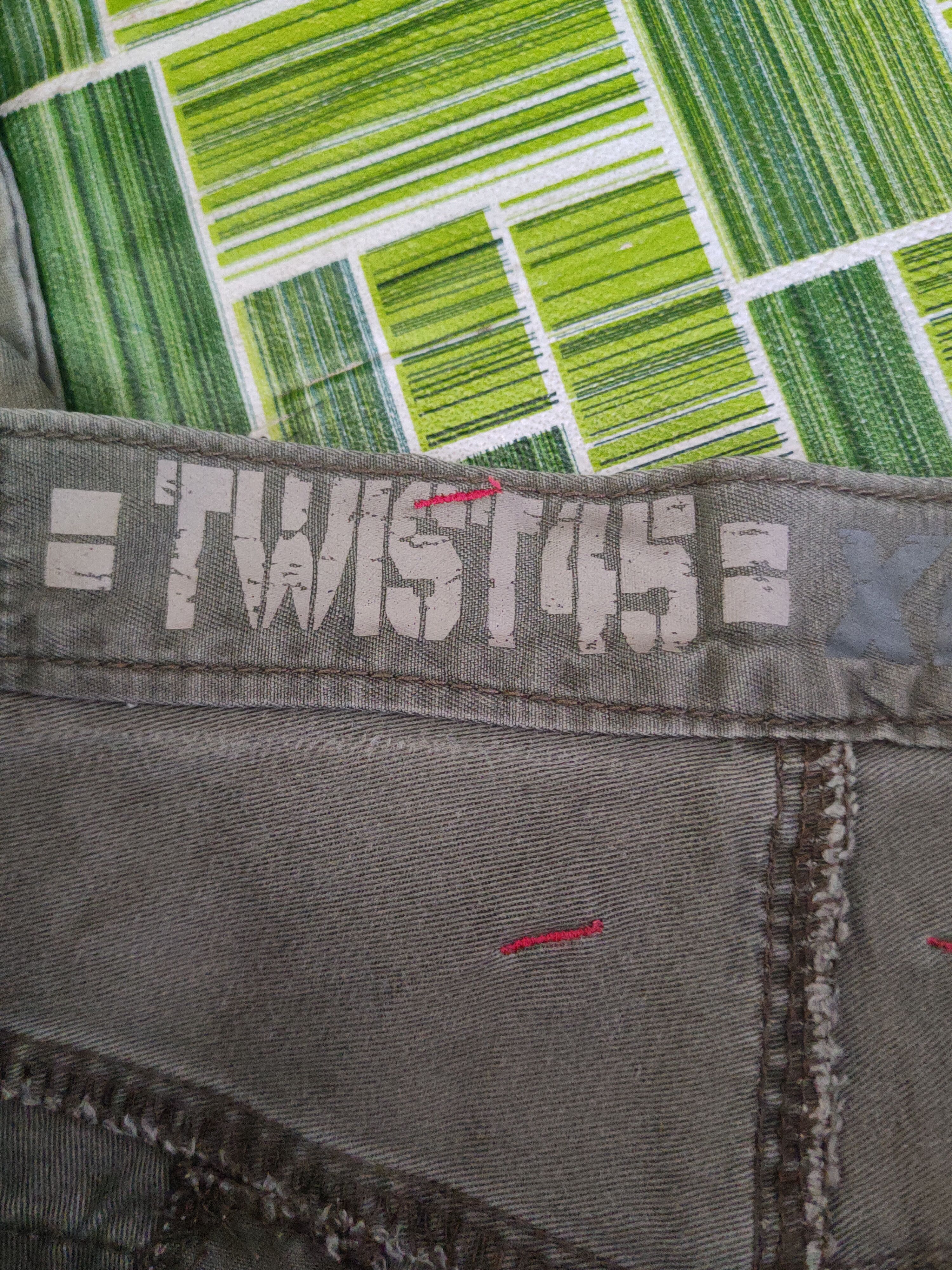 Japanese Brand DL Xebec Army Green Multipocket Cargo Pants #46-292T Size US 32 / EU 48 - 15 Thumbnail