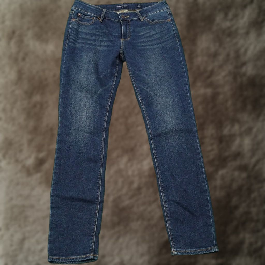 Lucky Brand Lucky Brand Lolita Skinny Jeans Womens 6/28 Skinny Blue Low Rise Stretch Denim Size 28" / US 6 / IT 42 - 1 Thumbnail