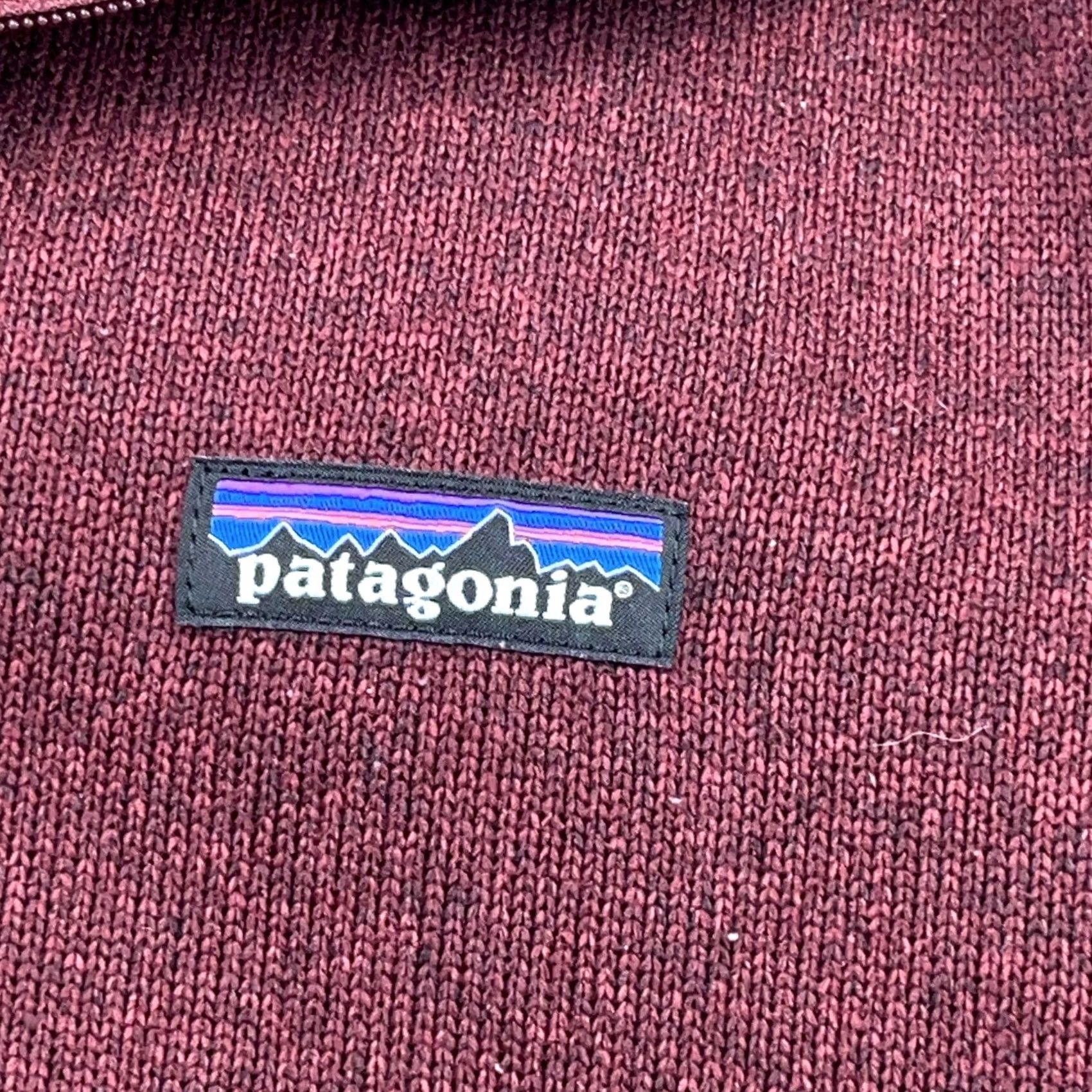 Patagonia Patagonia Sweater Men 2XL Pullover 1/4 Zip Mock Neck Red Heather Knit Jacket Casual Outdoor Size US XXL / EU 58 / 5 - 3 Thumbnail