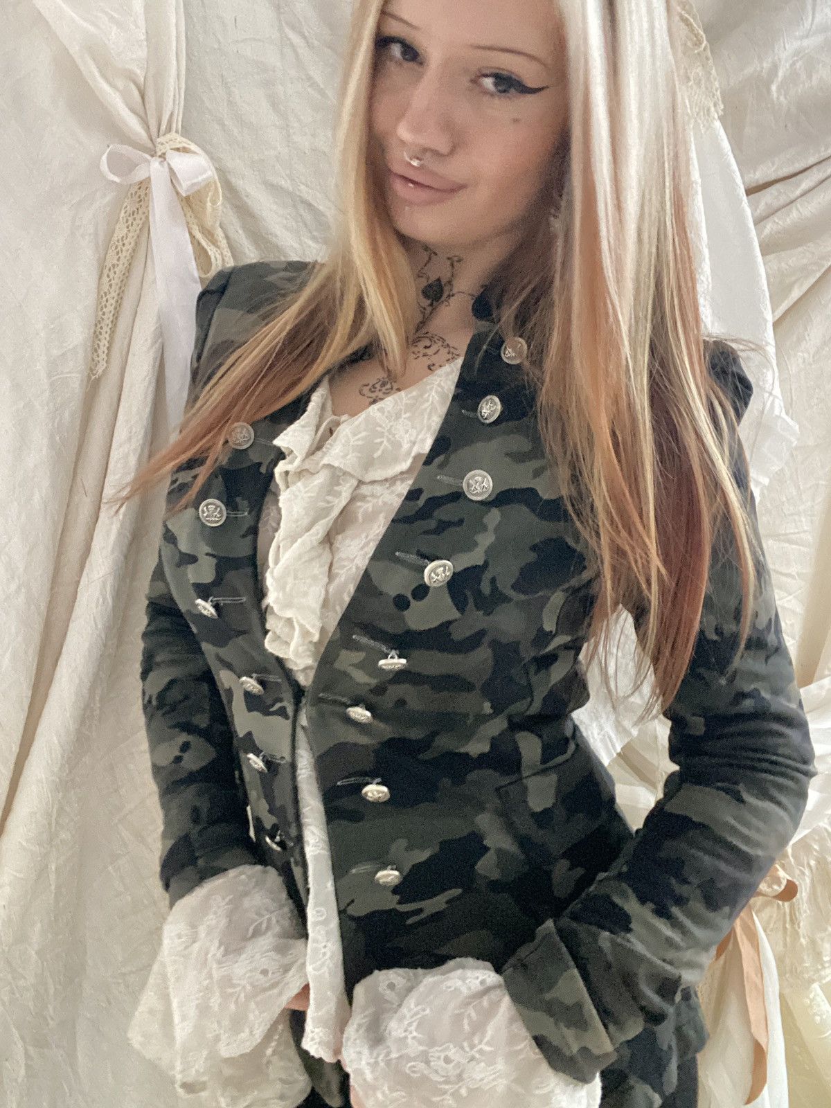 Vintage Vintage military hussar jacket Size S / US 4 / IT 40 - 2 Thumbnail