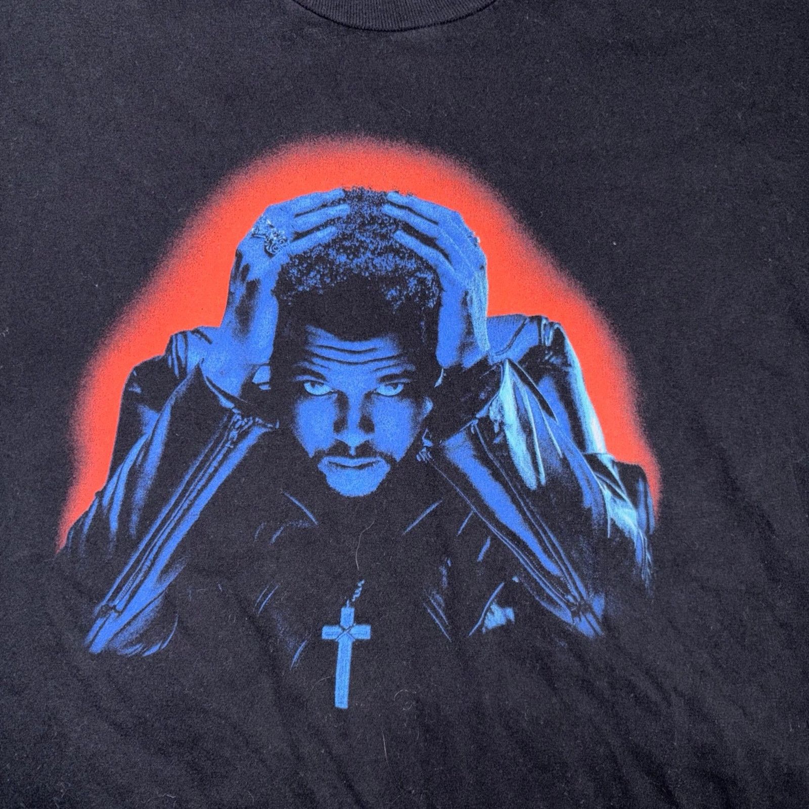 The Weeknd Weekend star boy XL tour promo shirt 2017 Size US XL / EU 56 / 4 - 2 Thumbnail