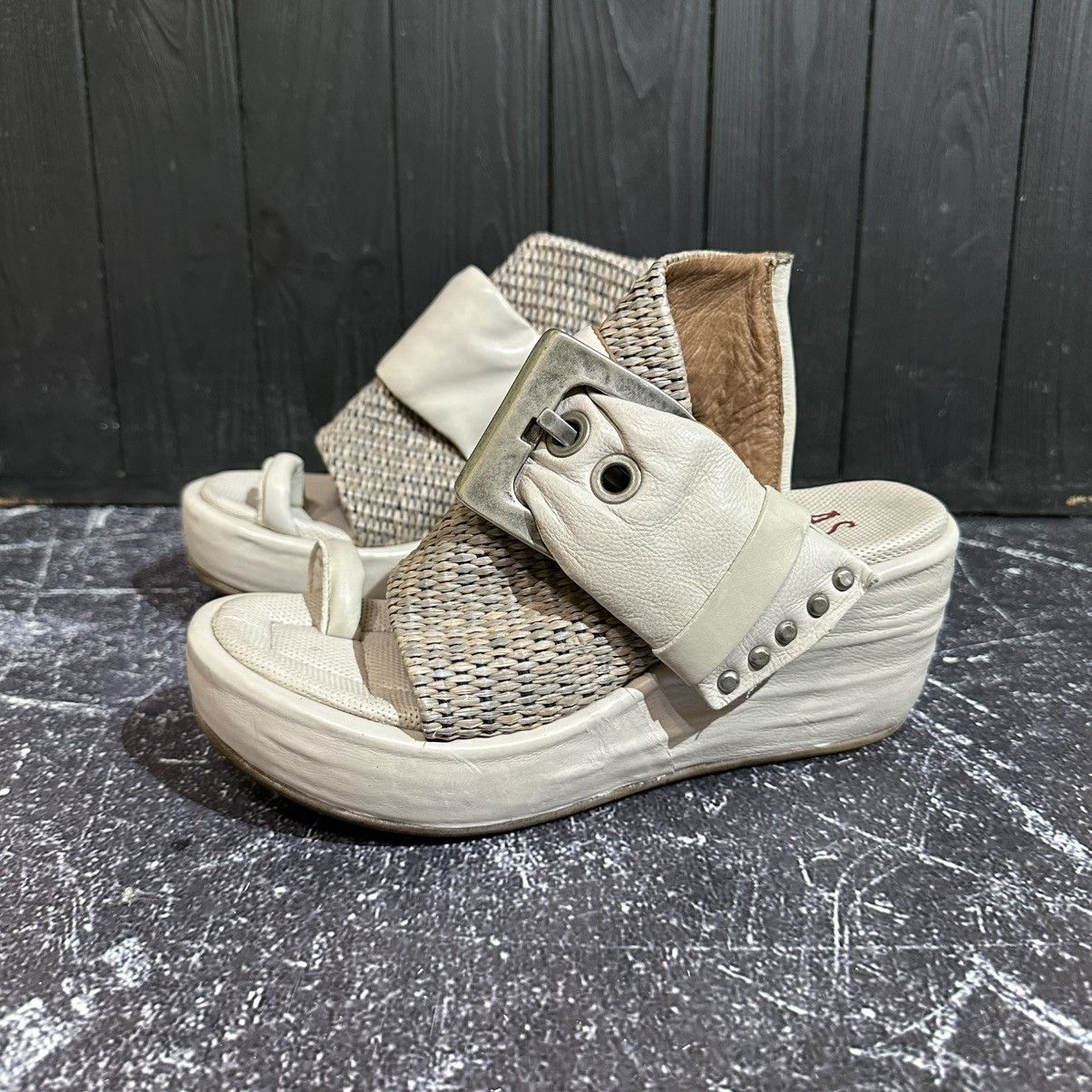 A.S.98 A.S 98 Airsteps Women’s Leather Platform Sandals Size 38 Size US 8 / IT 38 - 4 Thumbnail