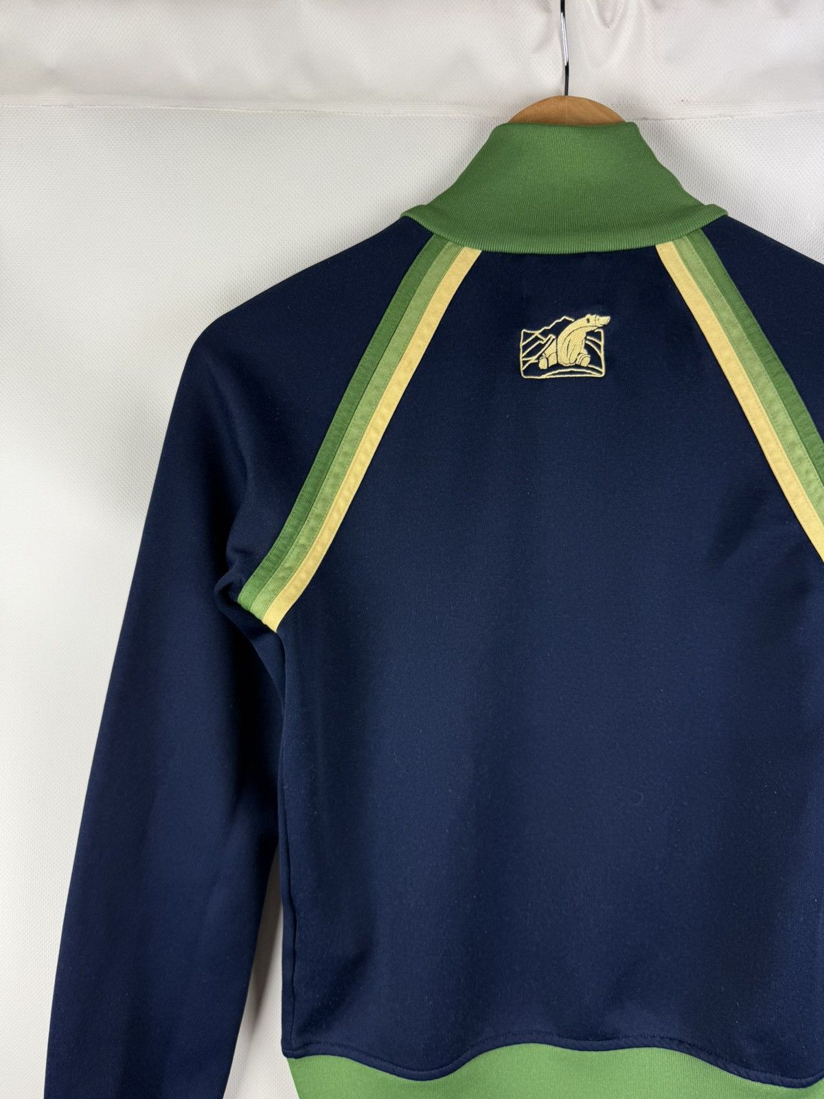 Adidas Adidas Originals VTG Trefoil Logo Full ZipTrack Top Jacket Size S / US 4 / IT 40 - 19 Thumbnail