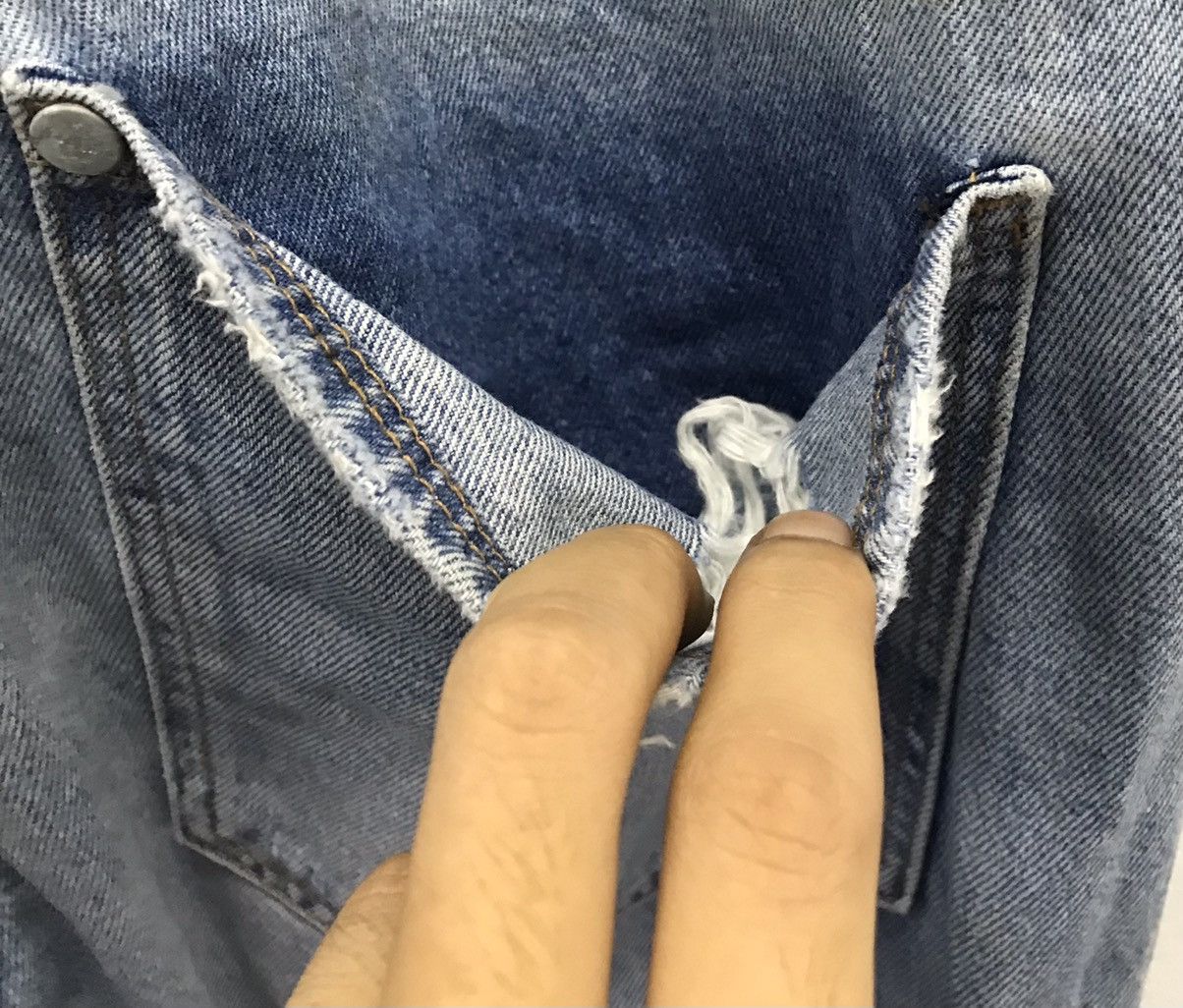 Japanese Brand × Vintage Vintage Denim Overalls Size US 33 - 11 Thumbnail
