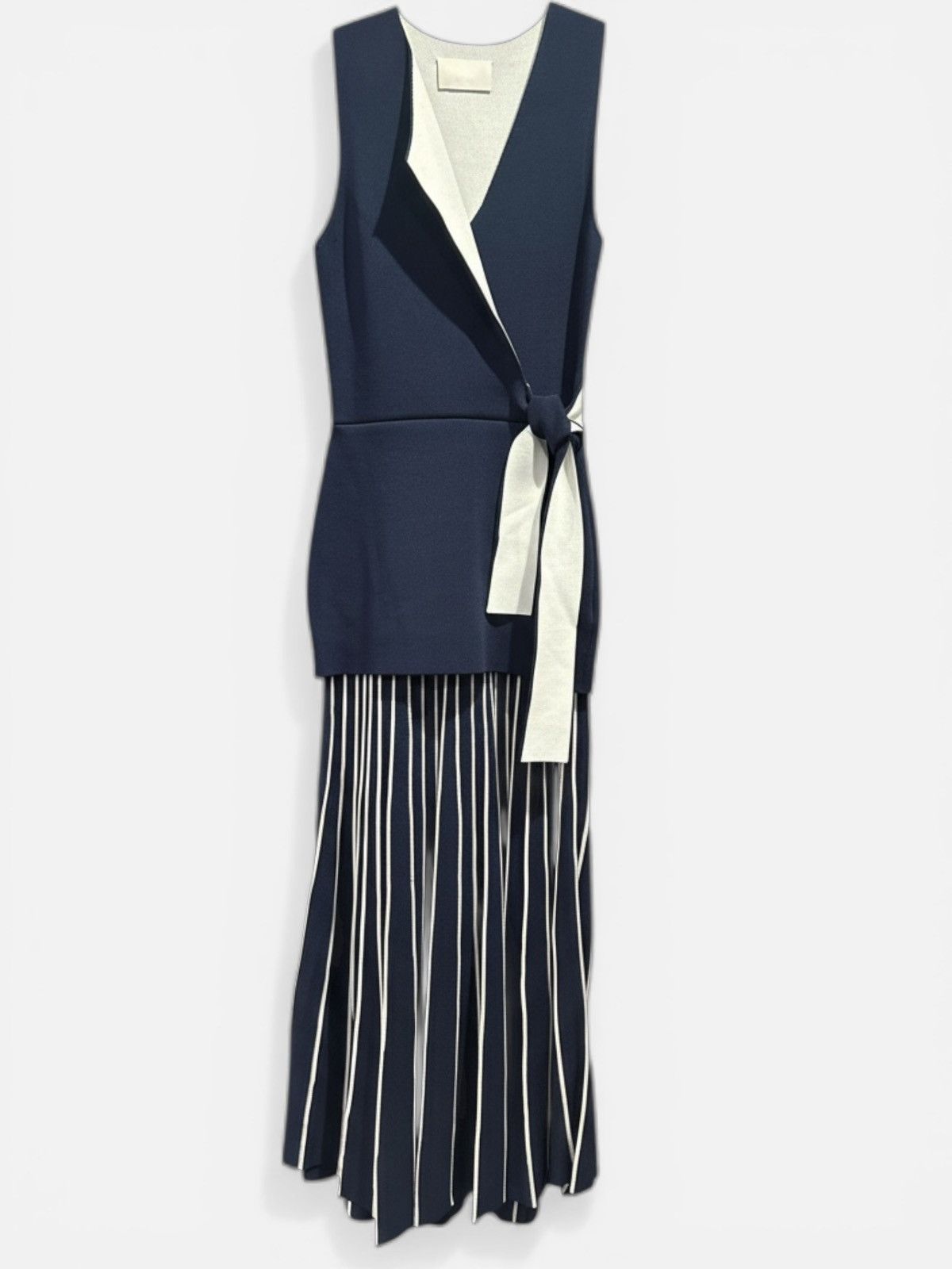 Dion Lee DION LEE Density Pleat Dress Blue White Size s Size S / US 4 / IT 40 - 8 Thumbnail