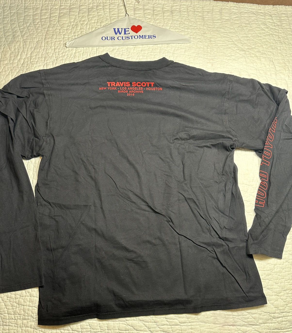Travis Scott Travis Scott Birds in the Trap 2016 Rare Long Sleeve/pXL Size US XL / EU 56 / 4 - 2 Thumbnail
