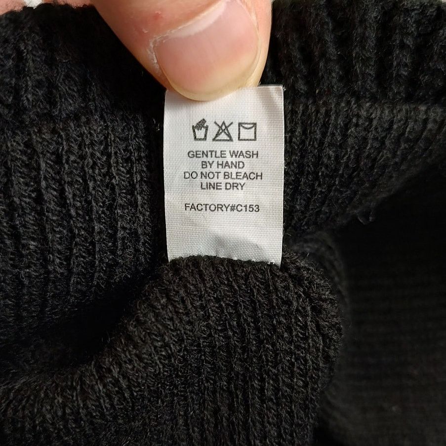 Adidas Adidas black knit ribbed winter skull cap beanie unisex OSFM Size ONE SIZE - 4 Thumbnail