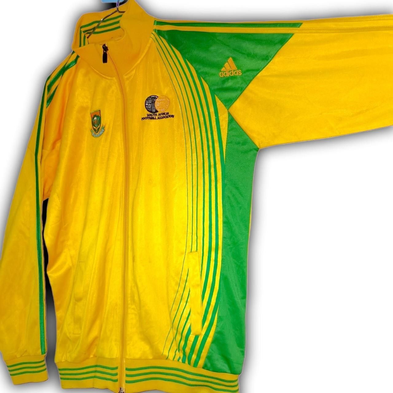 Adidas South Africa 2009 2010 Jacket Training Shirt Jersey Size US XL / EU 56 / 4 - 3 Thumbnail