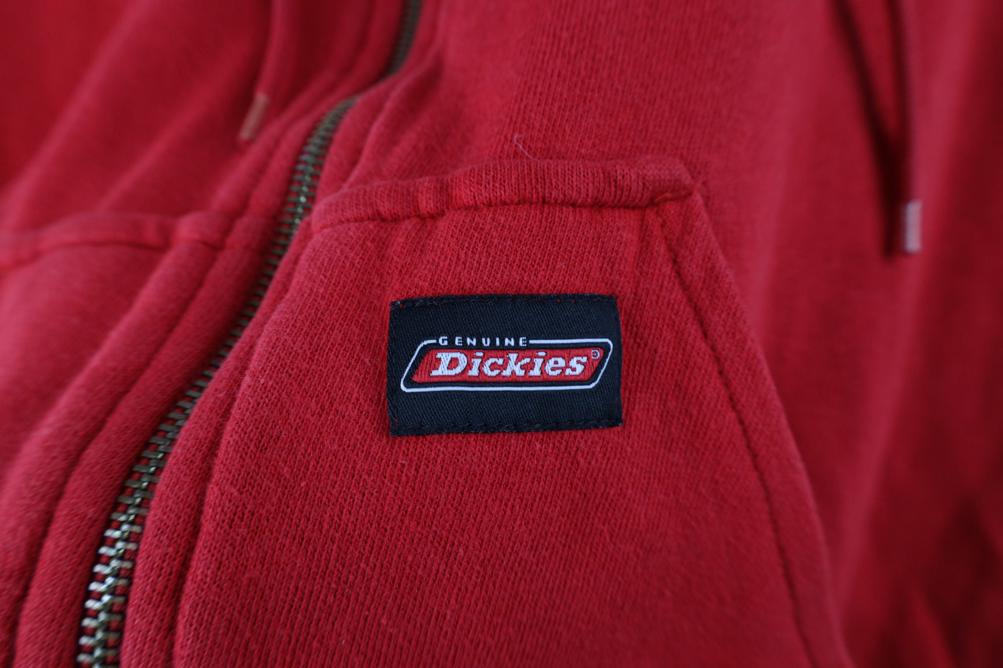 Dickies Vintage Dickies Thermal Waffle Knit Lined Hoodie Sweatshirt Size US XL / EU 56 / 4 - 4 Thumbnail