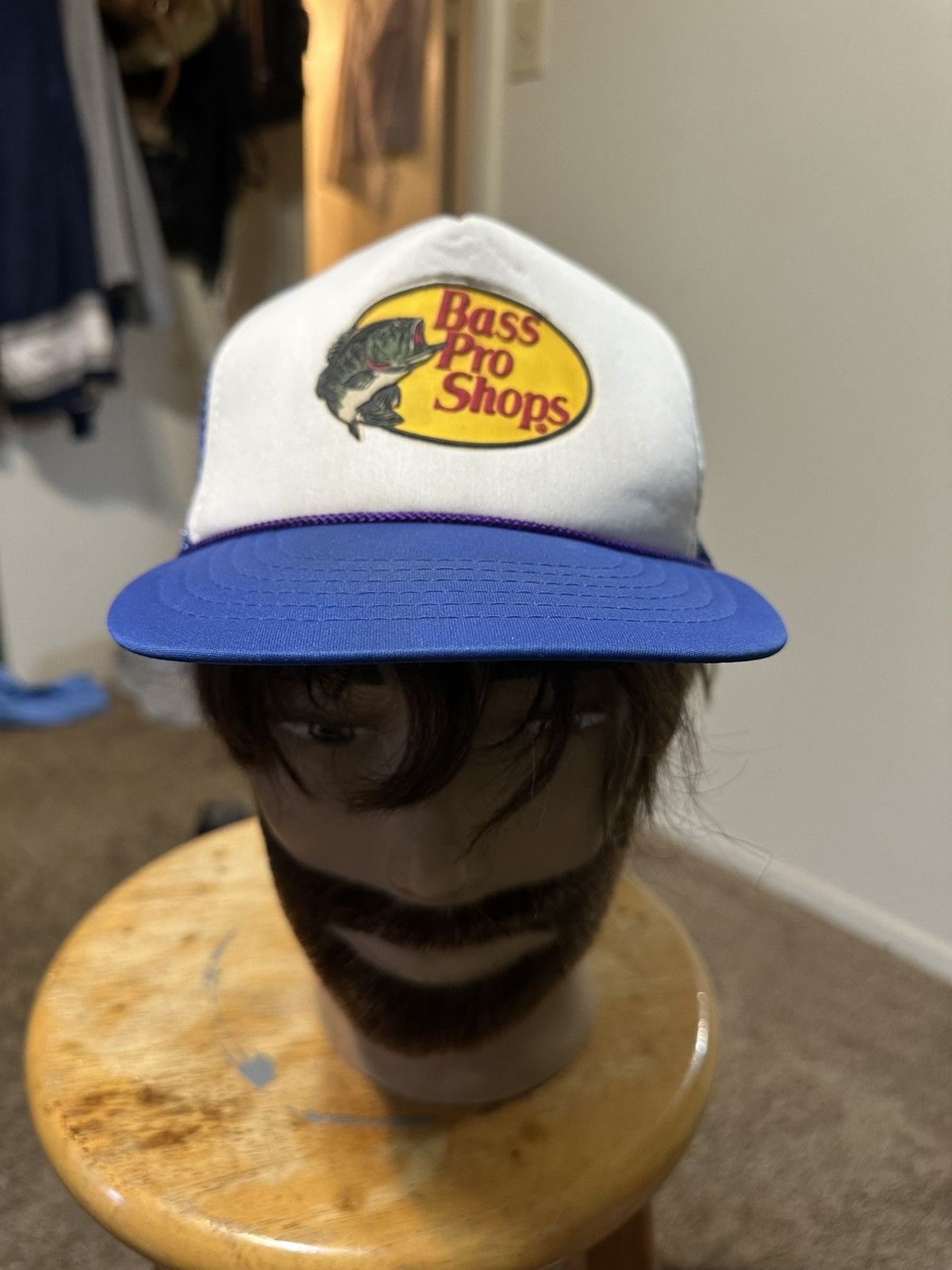 Bass Pro Shops Vintage Bass Pro Shops “triple blue” hat 00s Size ONE SIZE - 1 Thumbnail