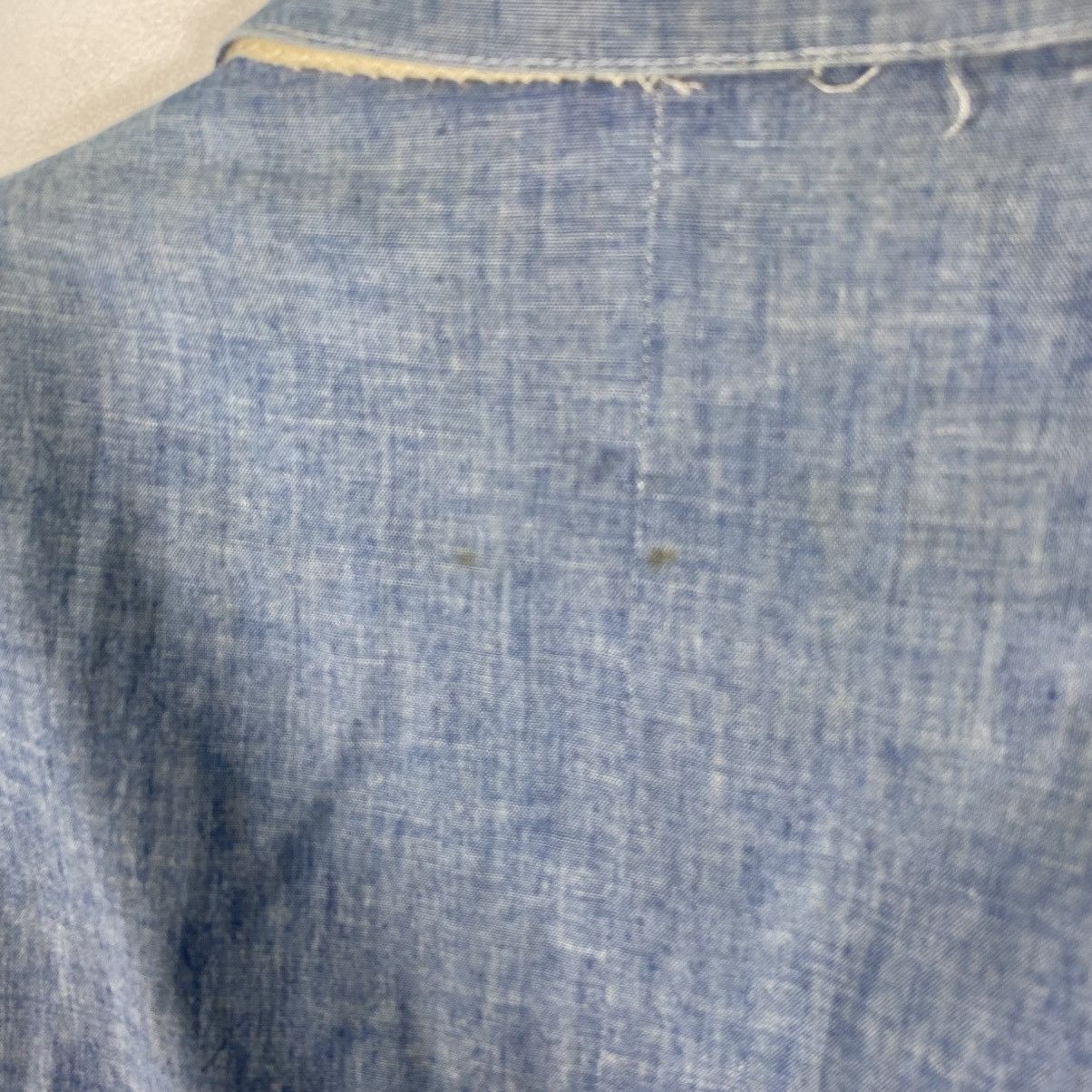 Polo Ralph Lauren Vintage Polo Ralph Lauren Chambray Blue Blazer Jacket Size 42R - 18 Thumbnail