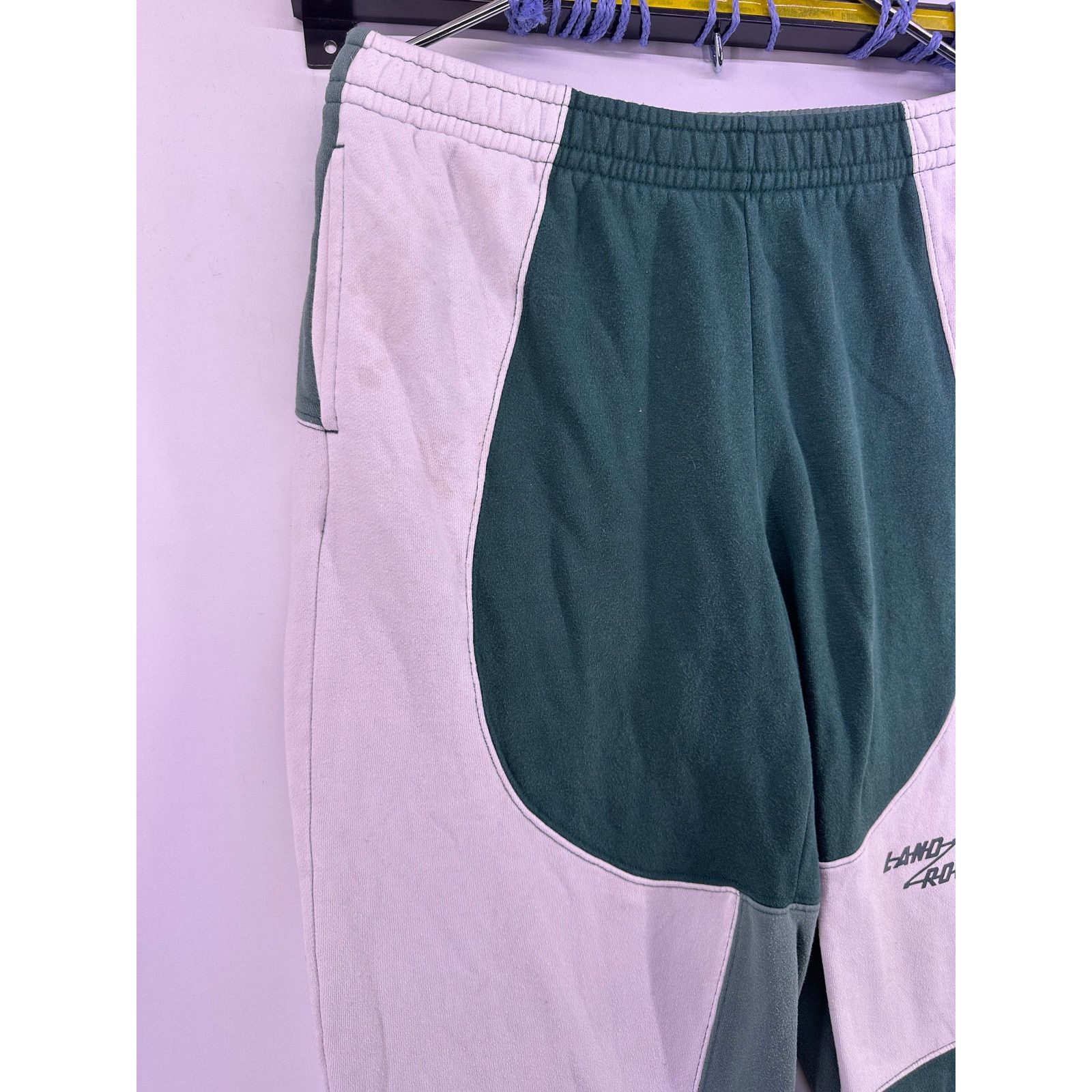 Pacsun Vintage Land Rover Green White Sweatpants Size Medium Pacsun Size US 34 / EU 50 - 3 Thumbnail