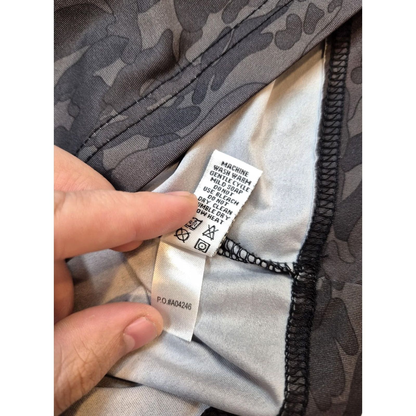 Vintage Straight Down Gray Camo Performance Golf Pullover Mens XL 1/4 Zip Size US XL / EU 56 / 4 - 5 Thumbnail