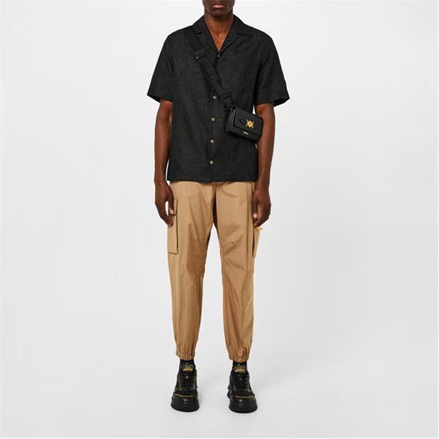 Versace o1g2r1mq0824 Barocco Silhouette Shirts in Black Size US M / EU 48-50 / 2 - 6 Thumbnail