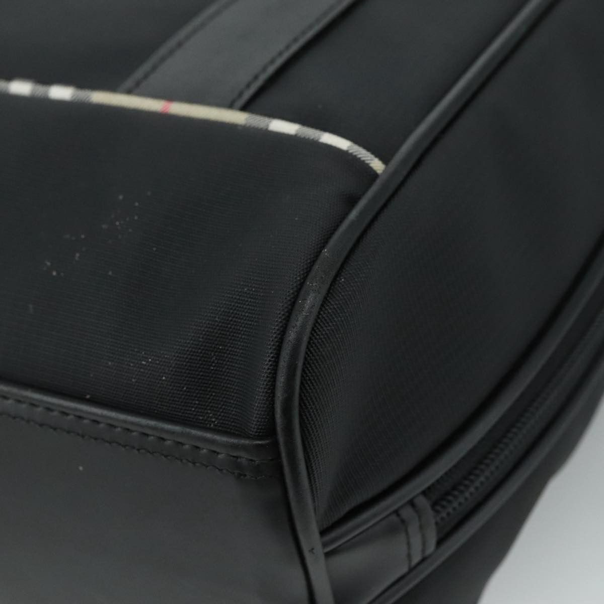 Burberry Burberry Golf Hand Bag Nylon Black Size ONE SIZE - 12 Thumbnail