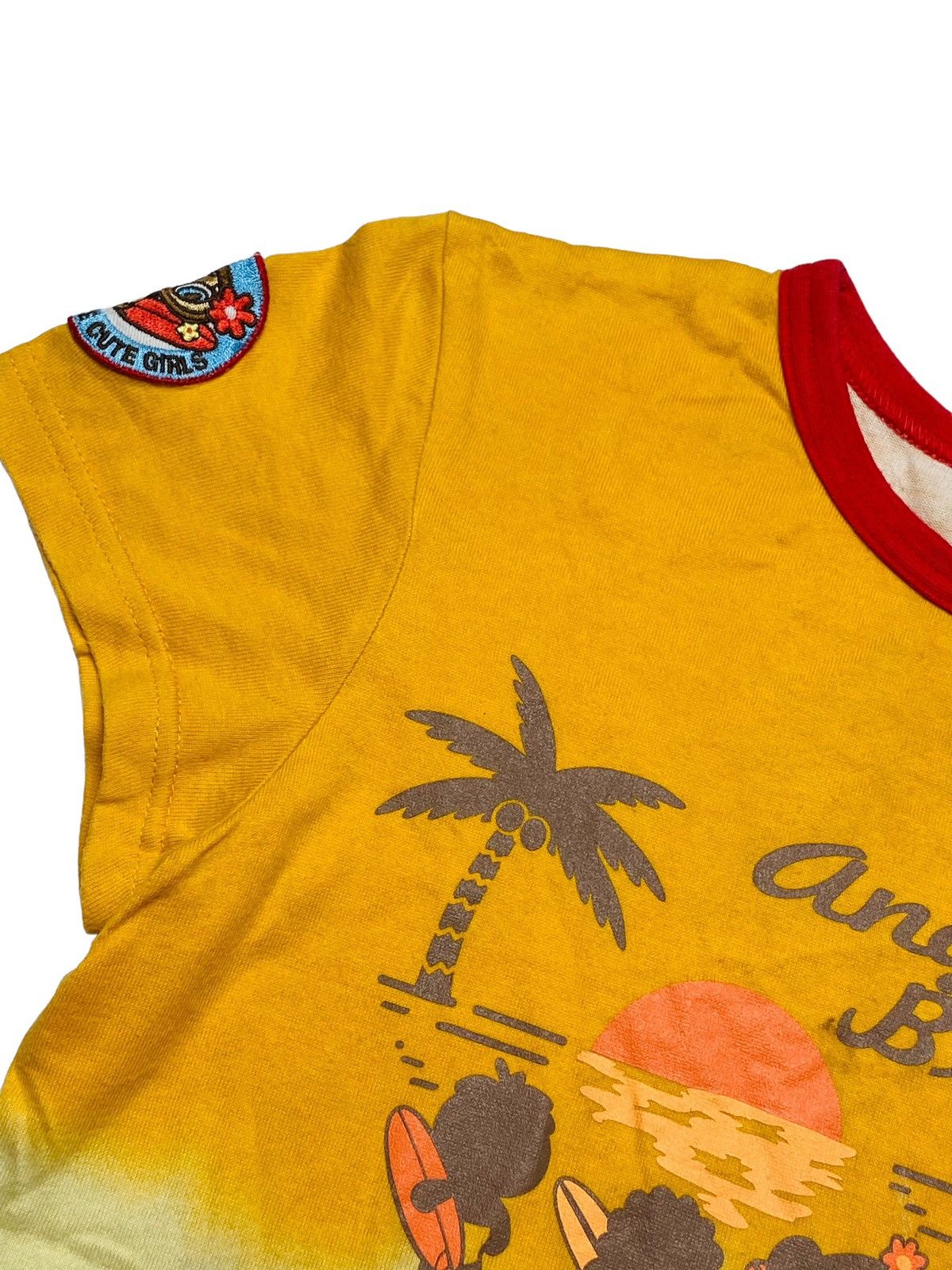 Angel Blue 2000s Angel Blue - Sunset Baby Tee Size L / US 10 / IT 46 - 3 Thumbnail
