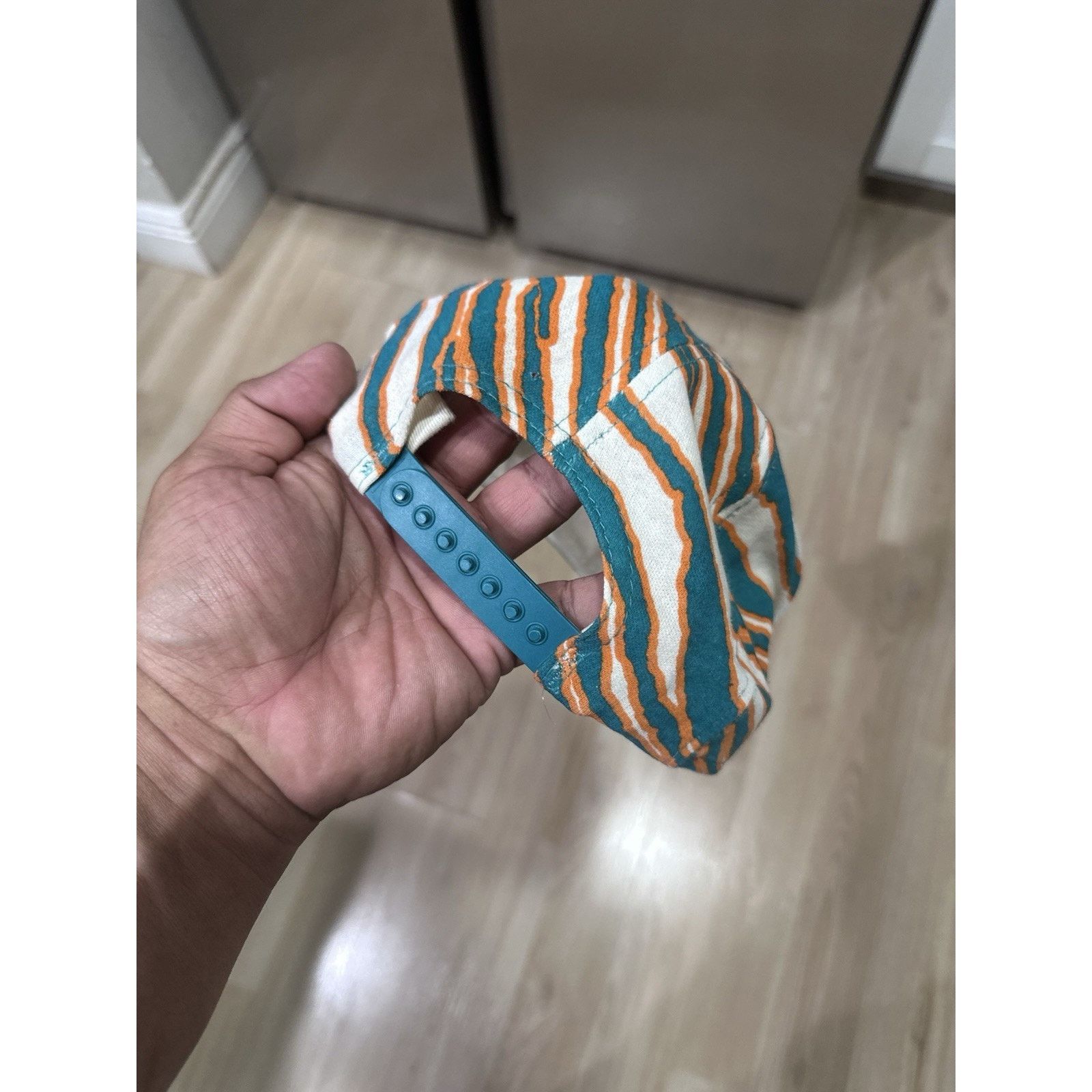 Zubaz Miami Dolphins NFL Snapback Hat Cap AJD Zubaz Size ONE SIZE - 3 Thumbnail