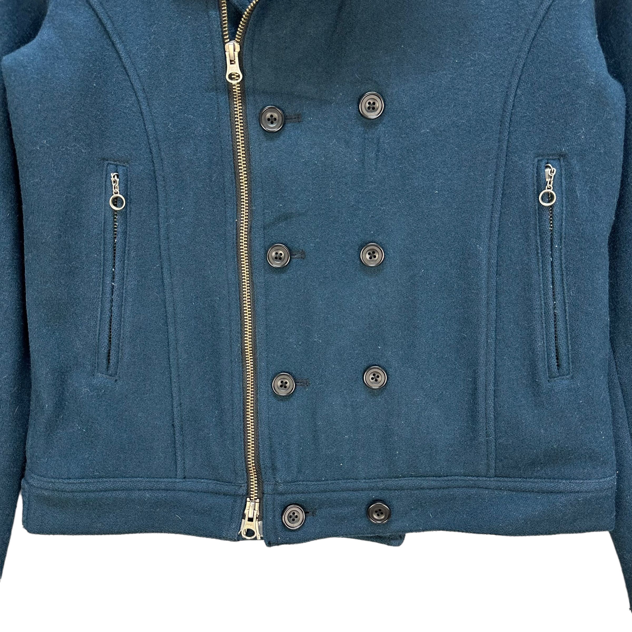 Japanese Brand EDGE RUPERT Double Collar Wool Jacket #A21-0497 Size US S / EU 44-46 / 1 - 3 Thumbnail