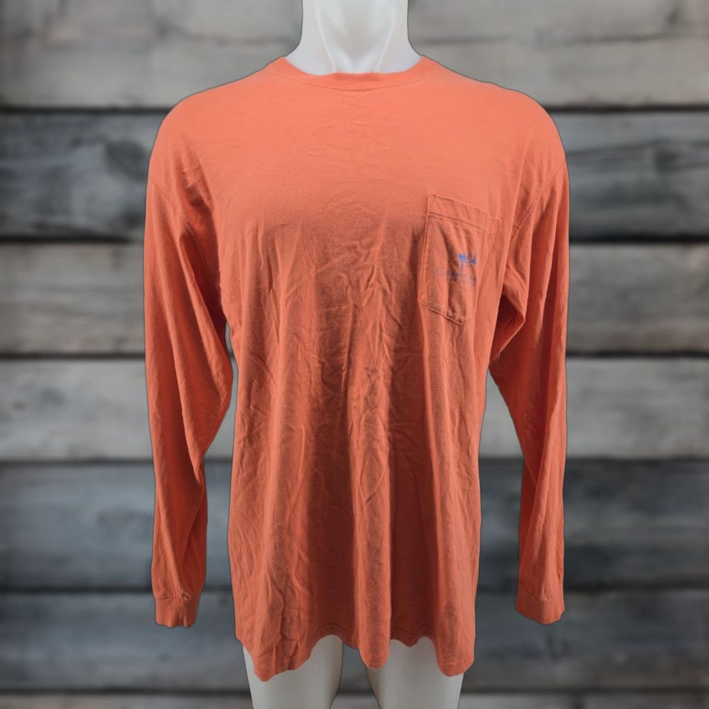 Alife Coastal Cotton Life Uninhibited Long Sleeve Shirt Mens Size L Coral Pink Size US L / EU 52-54 / 3 - 1 Thumbnail
