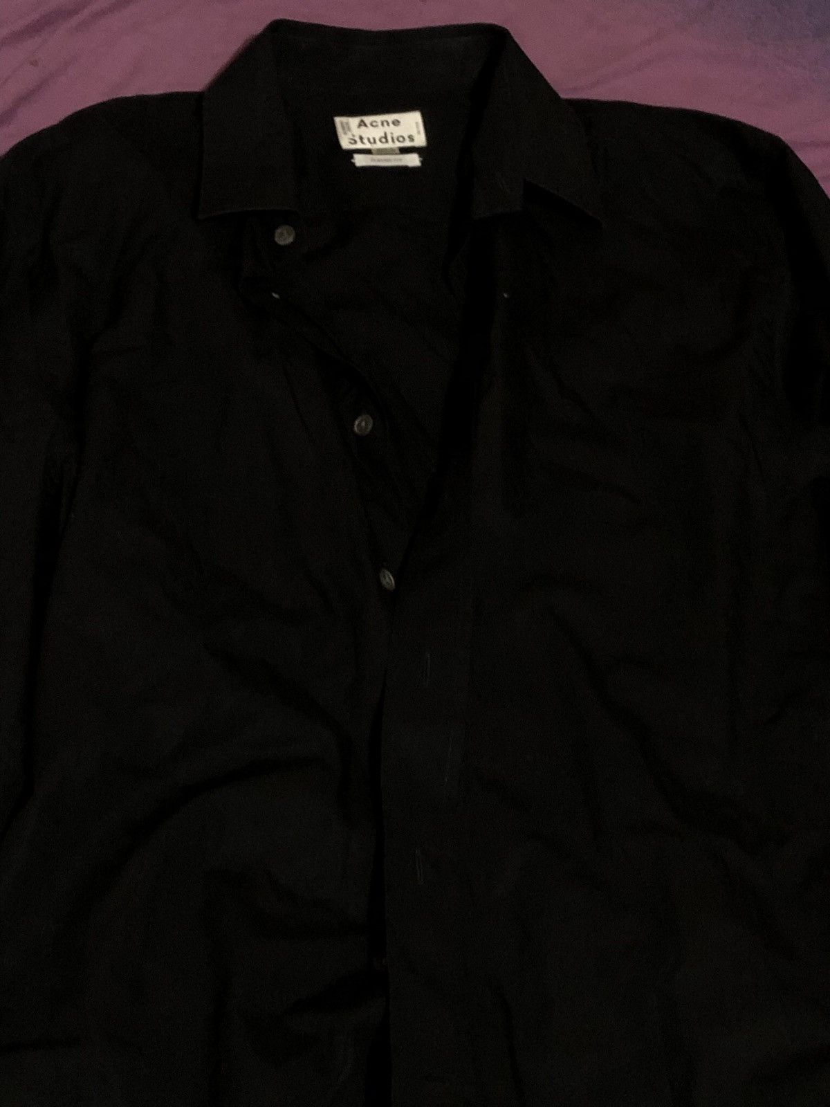Acne Studios Black Acne Studios Shirt Size US L / EU 52-54 / 3 - 10 Thumbnail