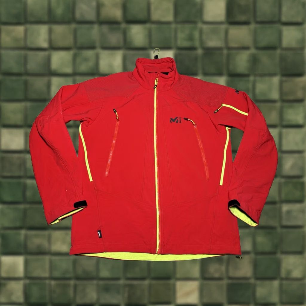Vintage Millet Roc & Ice Windstopper Performance Softshell Jacket Mens M Outdoors Red Windstopper Jacket Mens Climate Outdoor Top Size US M / EU 48-50 / 2 - 1 Thumbnail