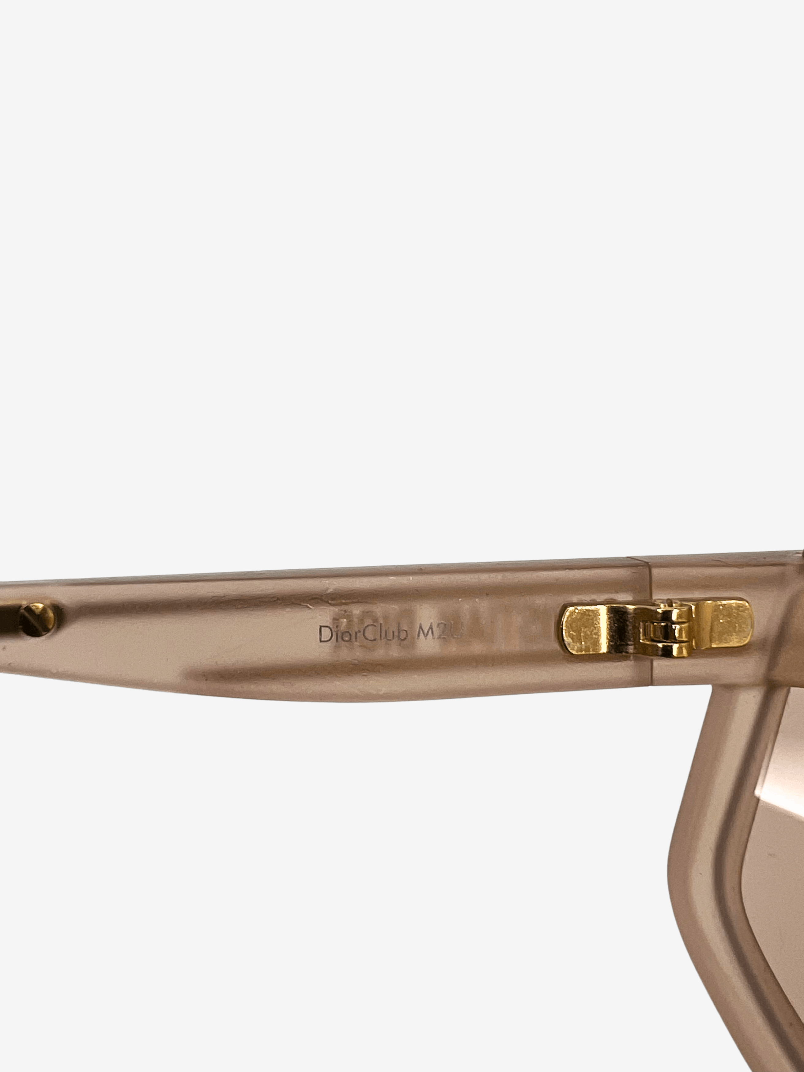 Dior $768 Christian Dior Rose Visor Sunglasses Size ONE SIZE - 4 Thumbnail