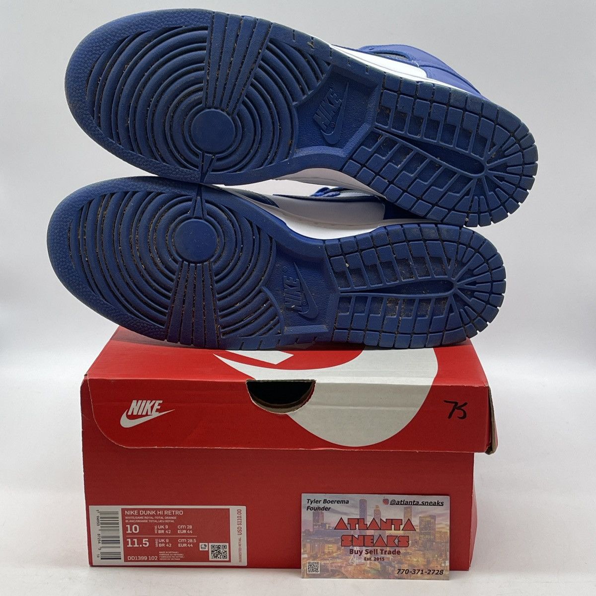 Nike Dunk high Kentucky Size US 10 / EU 43 - 7 Thumbnail