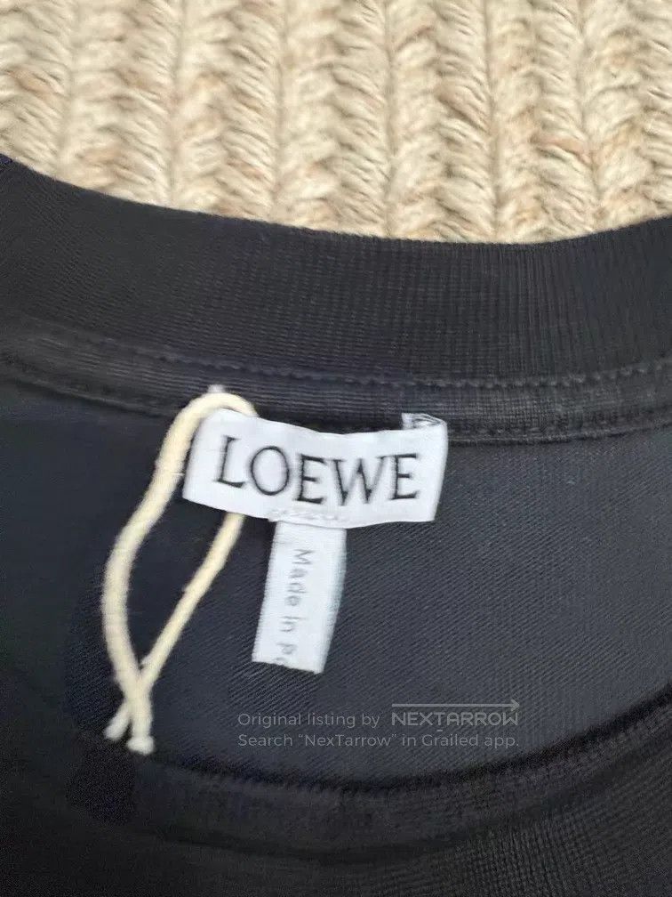 Loewe Loewe Black Short Sleeve T-Shirt Size M / US 6-8 / IT 42-44 - 4 Thumbnail