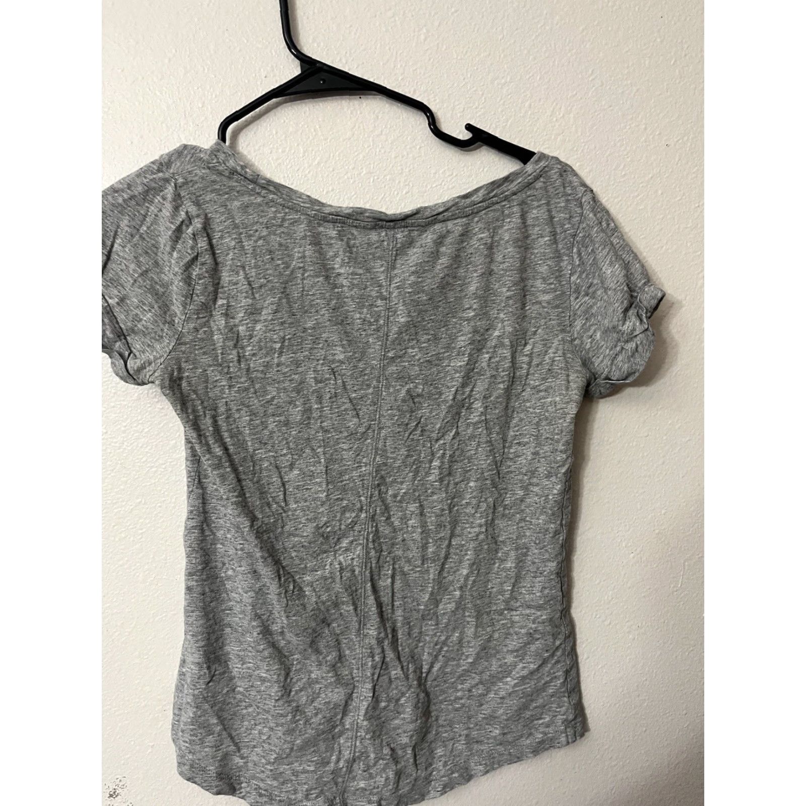 Banana Republic VINTAGE Banana Republic Womens T-Shirt Casual XS Gray Rock 90s Gender Neutral Size XS / US 0-2 / IT 36-38 - 4 Thumbnail