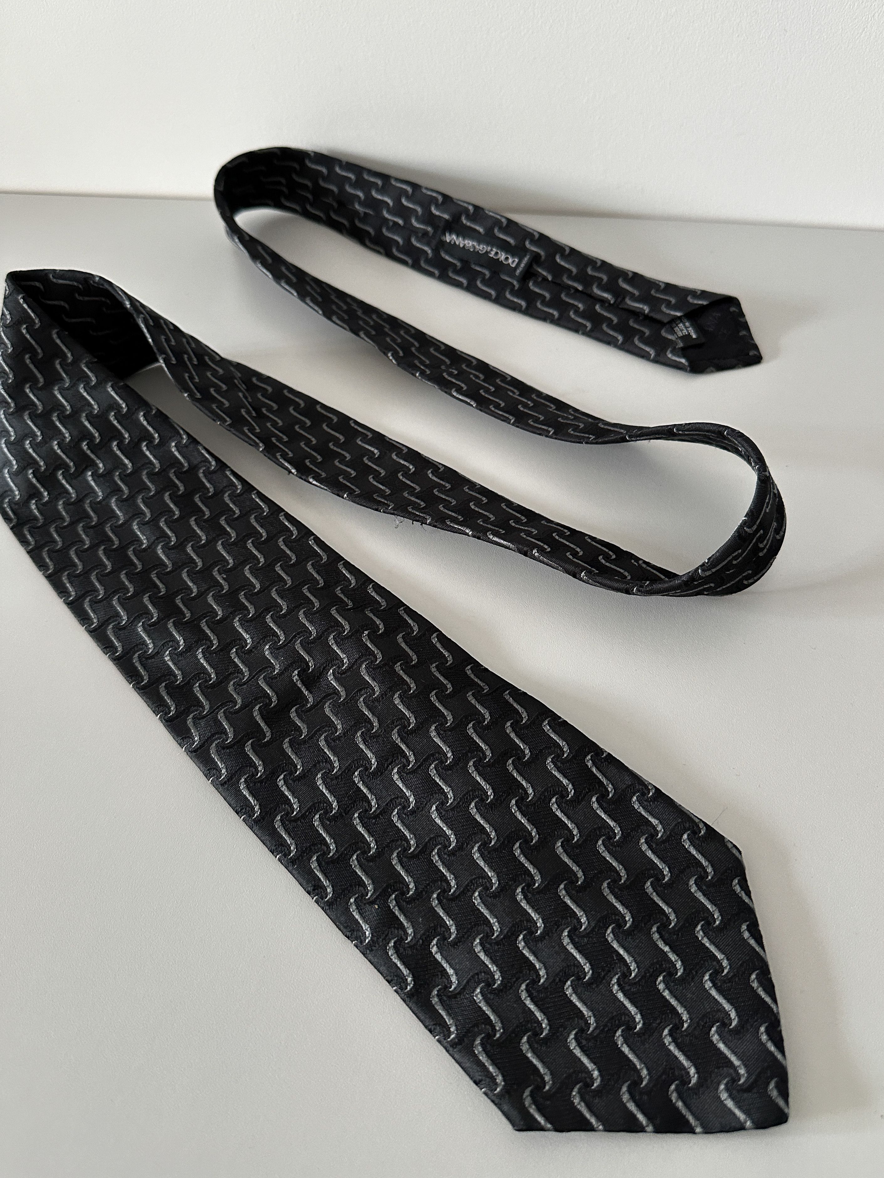 Dolce & Gabbana Dolce & Gabbana D&G Vintage Tie Size ONE SIZE - 1 Thumbnail