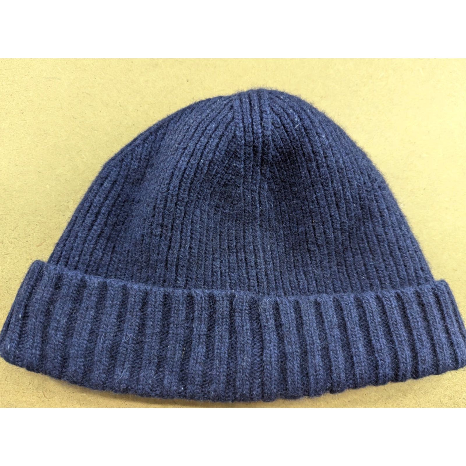 Gant GANT Beanie Hat Wool Blue Size M Insulated Knit Unisex Adults Size ONE SIZE - 4 Thumbnail
