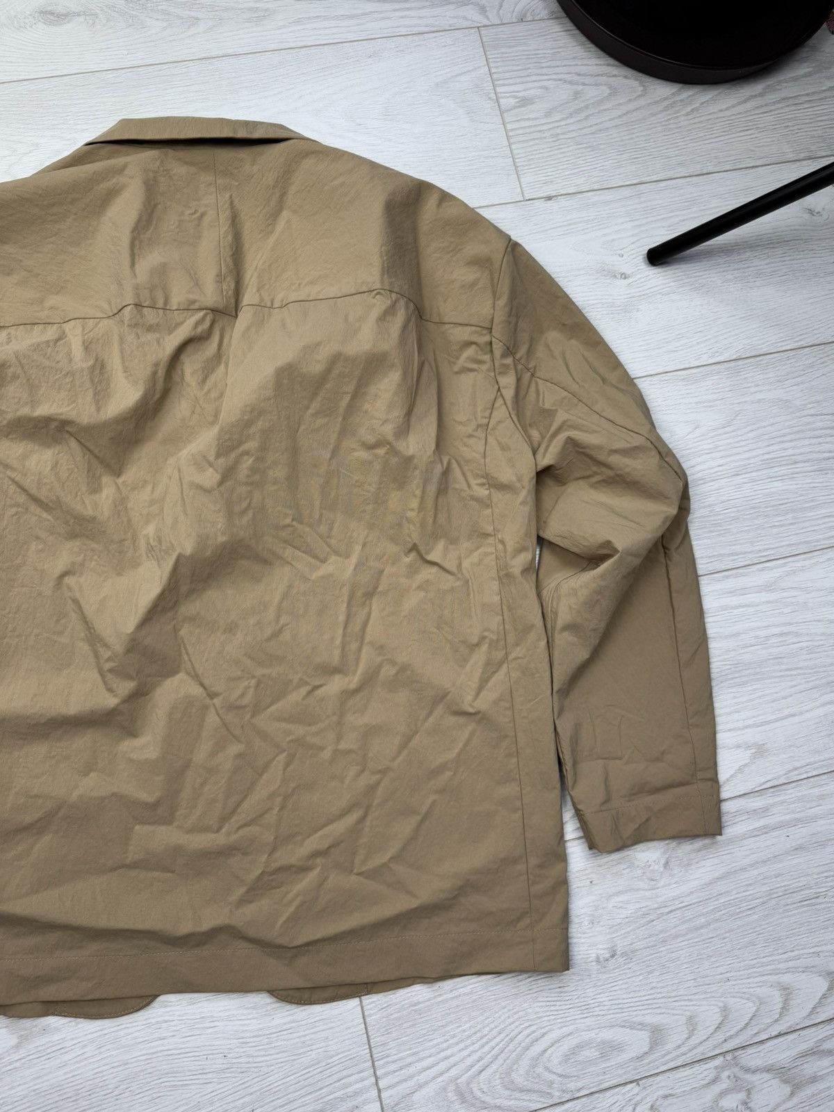 Attachment × Kazuyuki Kumagai Attachment Attachment Kazuyuki Kumagai Nylon Blazer Size 38S - 5 Thumbnail