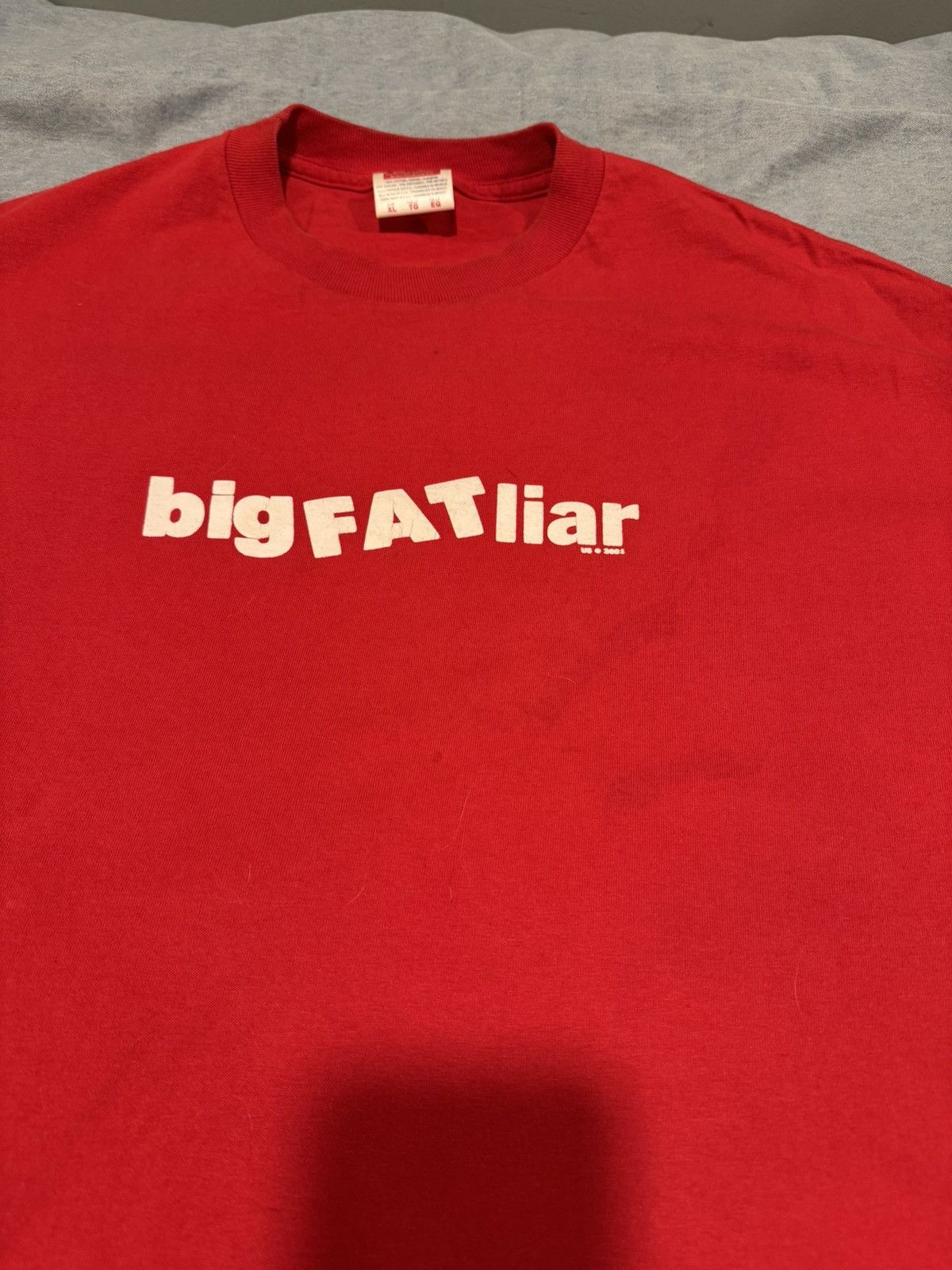 Vintage Vintage Big Fat Liar Movie Promo Tee Size US XL / EU 56 / 4 - 2 Thumbnail