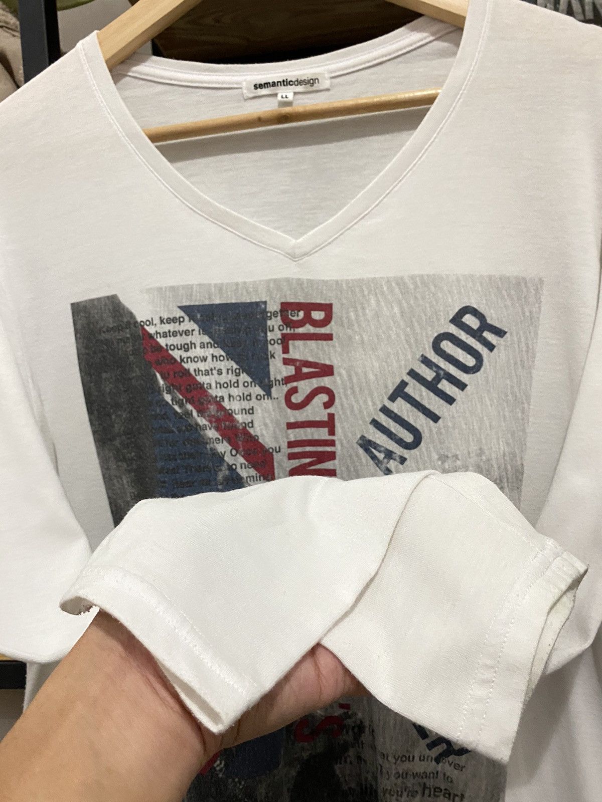 Japanese Brand Japan Semantic Design Union Jack Anarchy Longsleeve Size US L / EU 52-54 / 3 - 7 Thumbnail