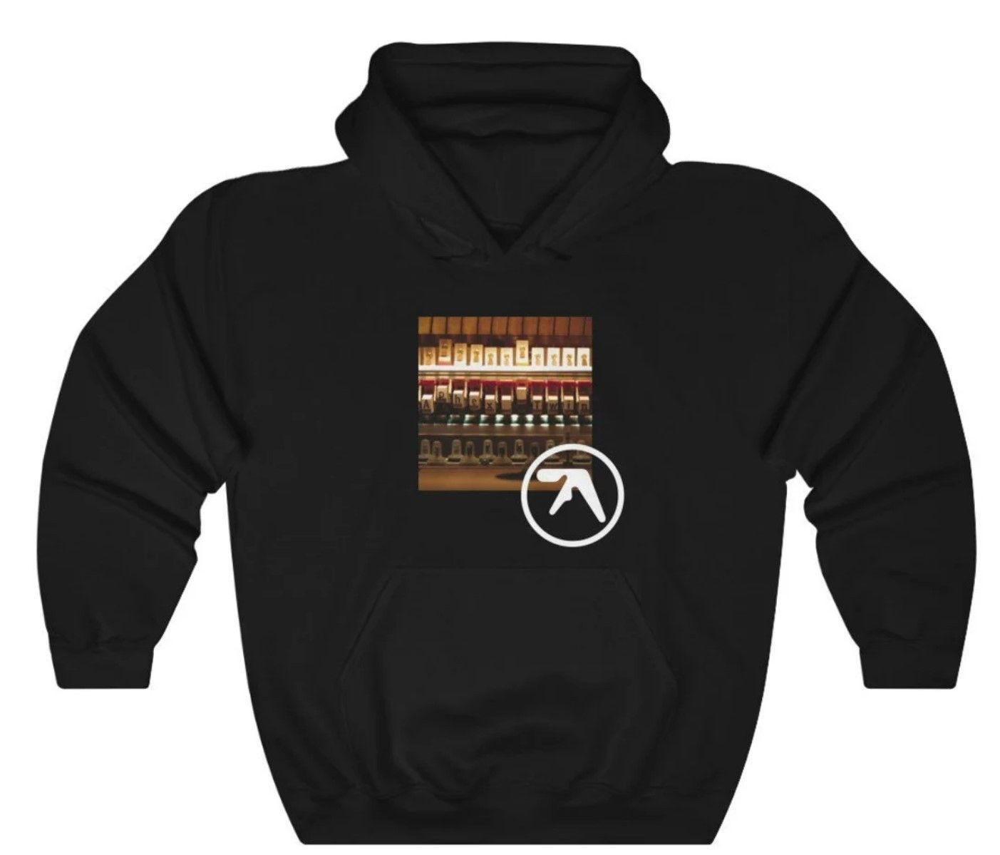 Band Tees Aphex Twin Logo Hoodie Sweatshirt Shirt Size US L / EU 52-54 / 3 - 4 Thumbnail