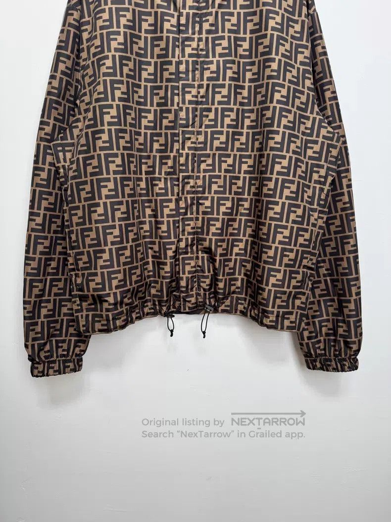 Fendi Fendi Monogrammed Double-Sided Zip-Up Jacket Size US M / EU 48-50 / 2 - 4 Thumbnail