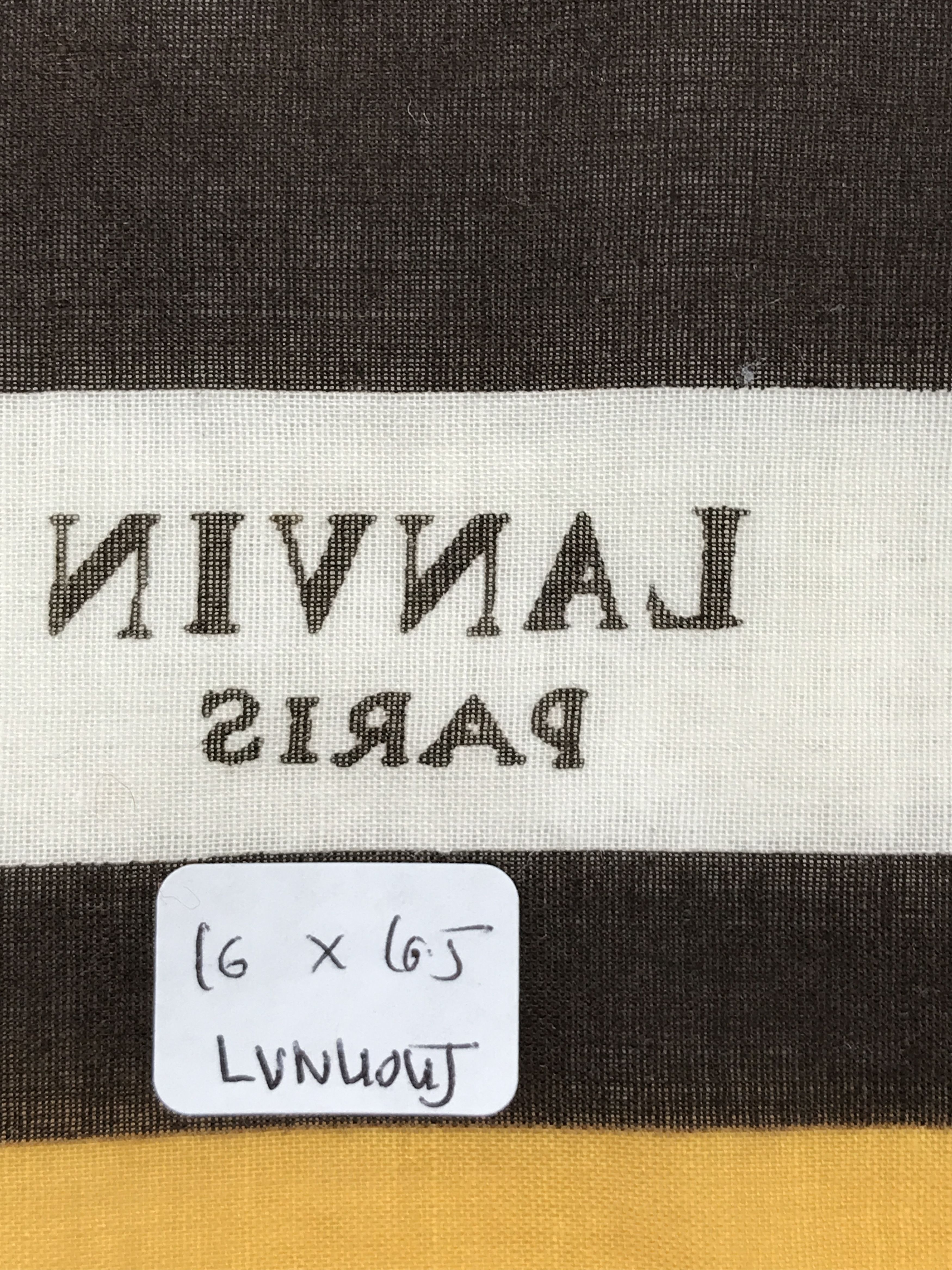 Designer × Lanvin × Vintage Vintage Lanvin Bandana Neckerchief Handkerchief Size ONE SIZE - 5 Thumbnail