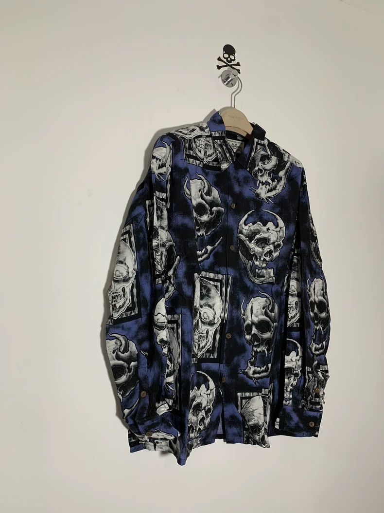 Wacko Maria WACKO MARIA Skull shirt Heaven Tokyo shirt Size US XL / EU 56 / 4 - 3 Thumbnail