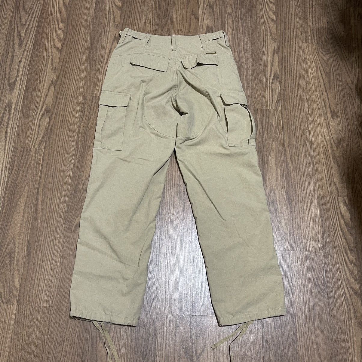 Vintage Vintage beige military style cargo pants Size US 30 / EU 46 - 5 Thumbnail