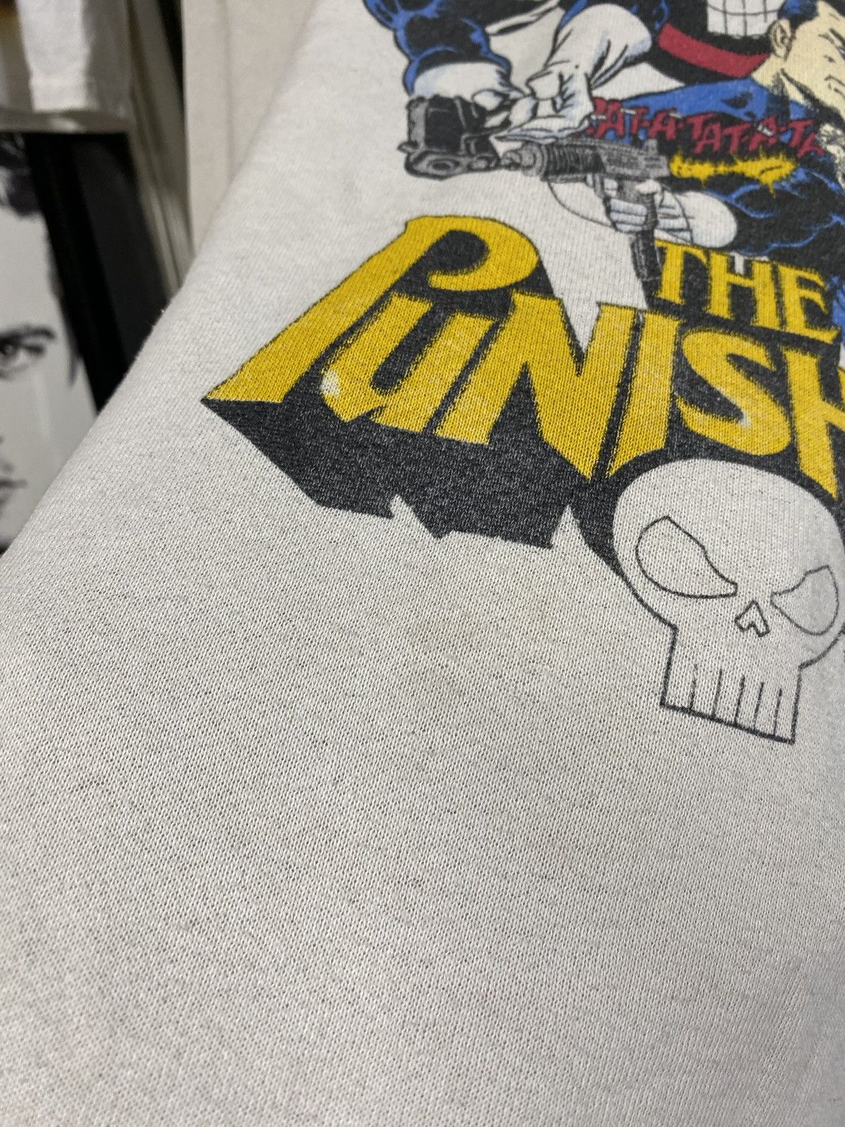 Vintage Vintage 80’s Punisher Marvel Comics T-Shirt Rare Adult Large Size US L / EU 52-54 / 3 - 7 Thumbnail