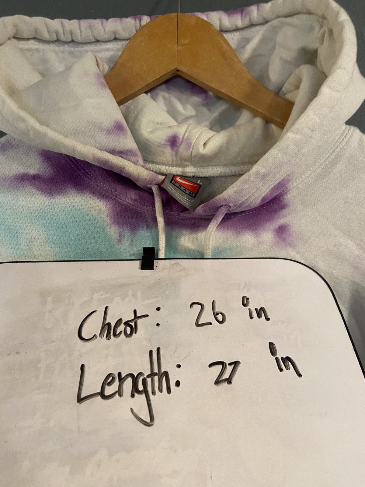 Nike Nike University of Duke Center Swoosh Hoodie Y2K Size US L / EU 52-54 / 3 - 4 Thumbnail
