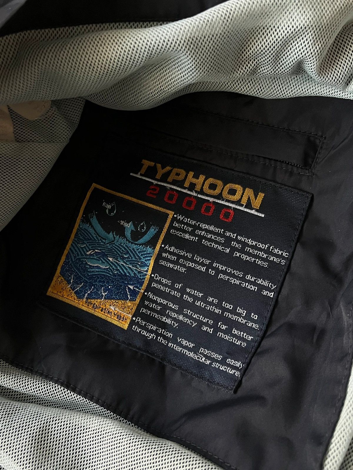 Paul & Shark Paul & Shark Yachting Typhoon 20000 Rain Jacket Trench Coat Size US XXL / EU 58 / 5 - 4 Thumbnail