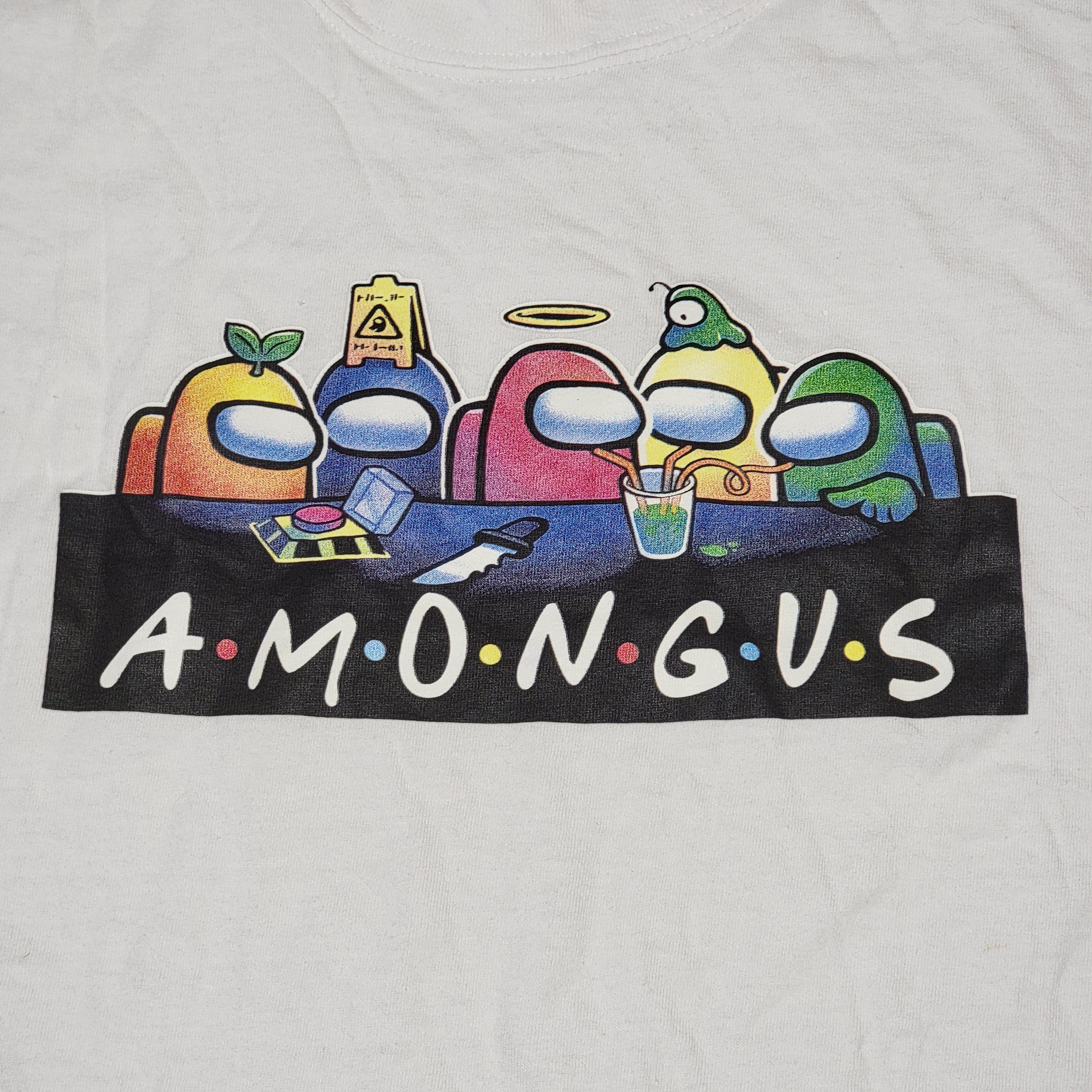 Gildan Gildan SS White Unisex Tee "Among Us" - Size XL Size US XL / EU 56 / 4 - 2 Thumbnail