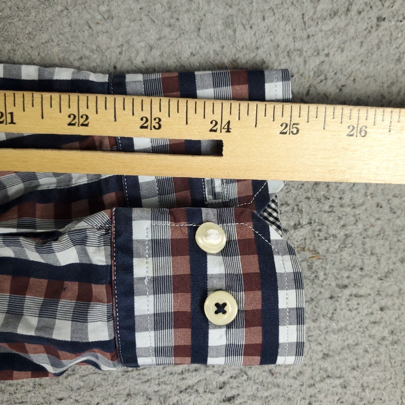 Tommy Bahama TOMMY BAHAMA Blue Plaid Button Up Shirt Mens XL Long Sleeve Cotton Size US XL / EU 56 / 4 - 6 Thumbnail