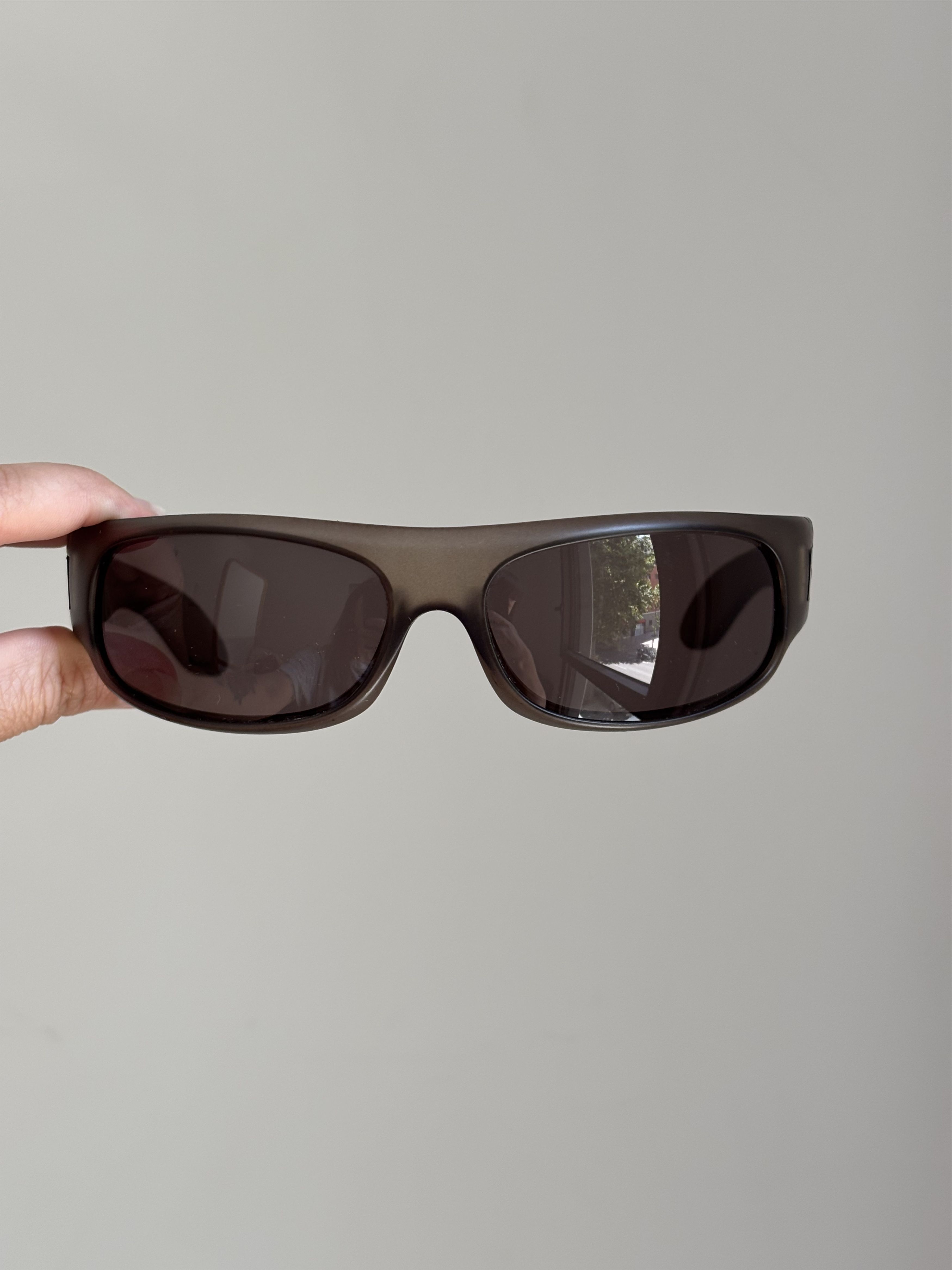 Gucci Gucci Sunglasses Mask Shield Sport Bike Pop Vintage Size ONE SIZE - 5 Thumbnail
