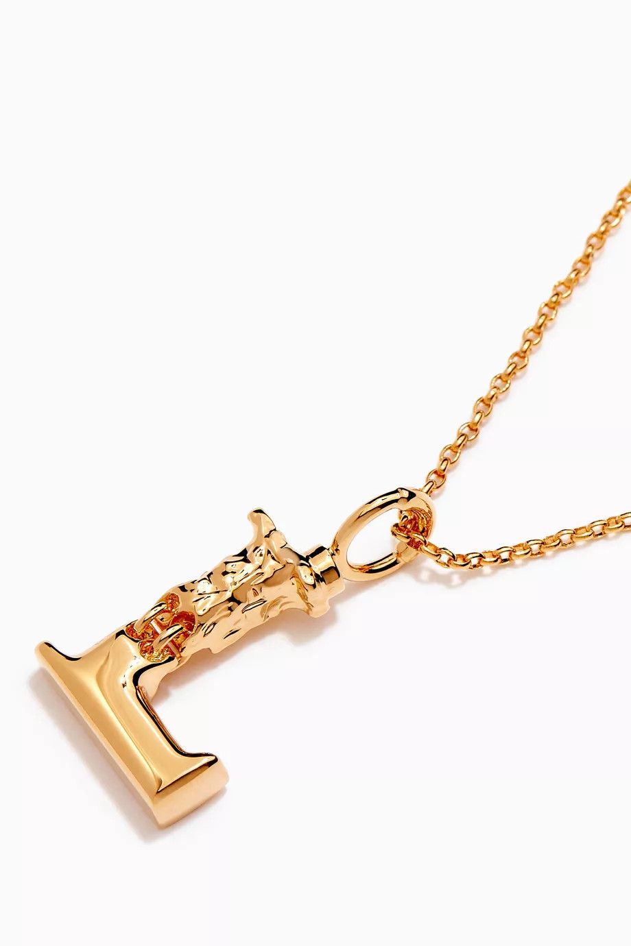 Chloe o1loc1c0425 Size: OS / Alphabet Necklace in Gold Size ONE SIZE - 4 Thumbnail