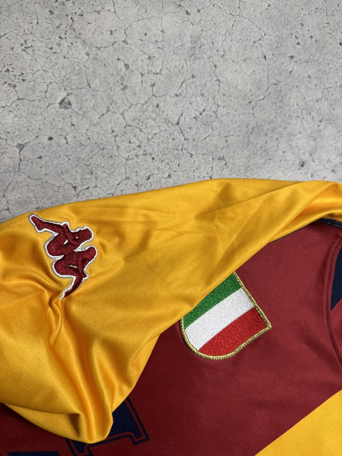 Kappa Kappa FC Roma 2001/2002 Totti #10 Vintage Jersey Long Sleeve Size US M / EU 48-50 / 2 - 7 Thumbnail